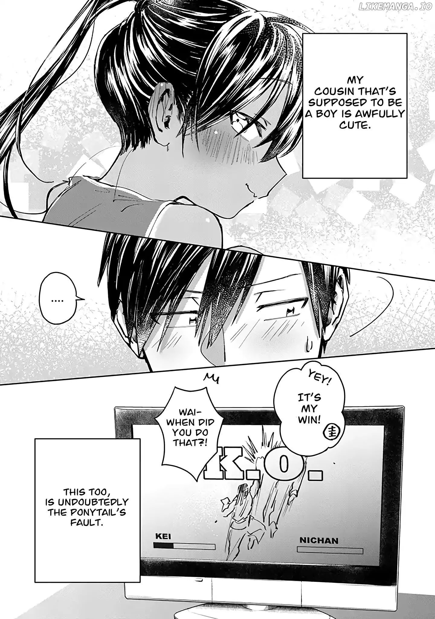 A Vacation With The Ponytailed Tanning Boy chapter 1 - page 12