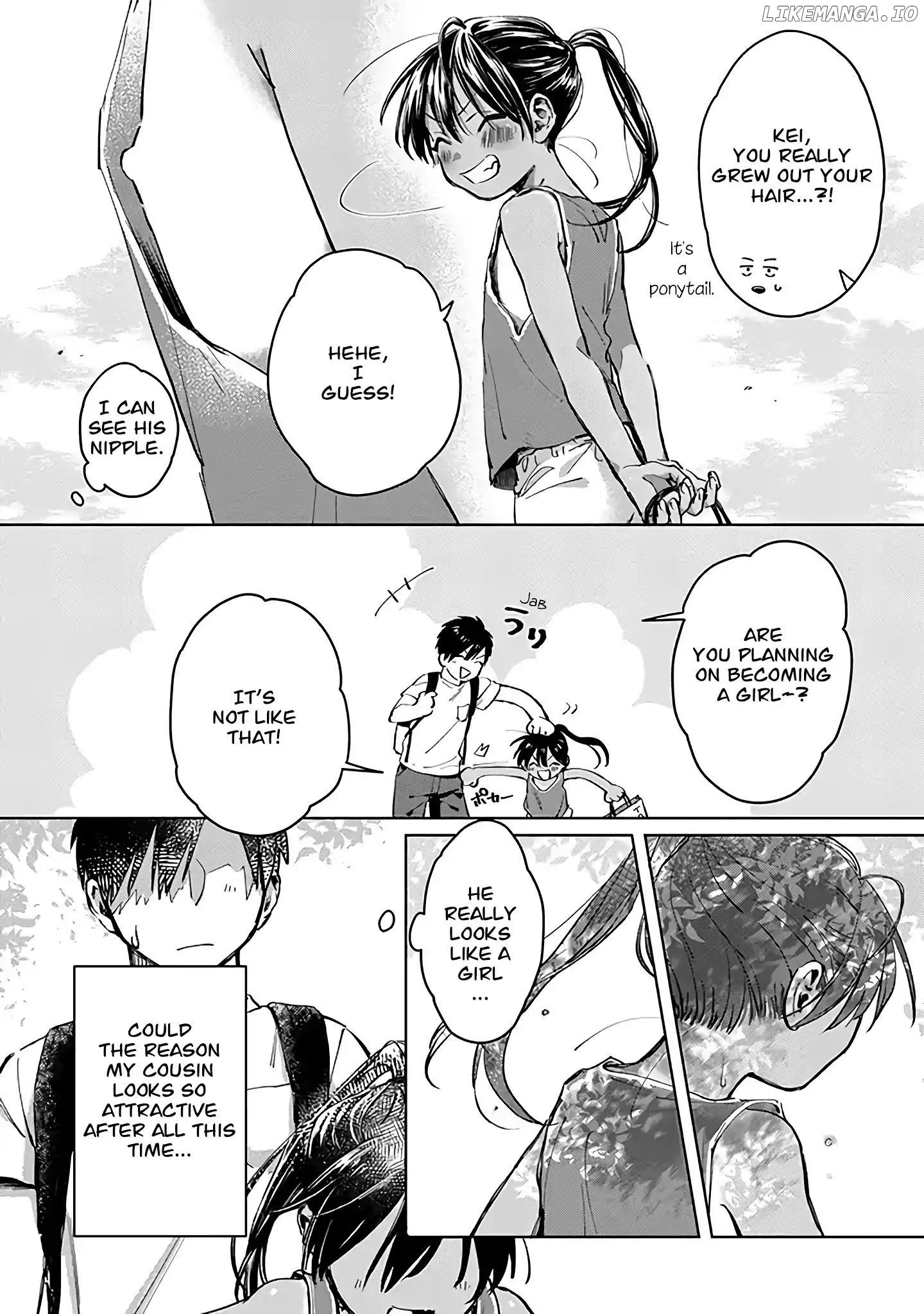 A Vacation With The Ponytailed Tanning Boy chapter 1 - page 6