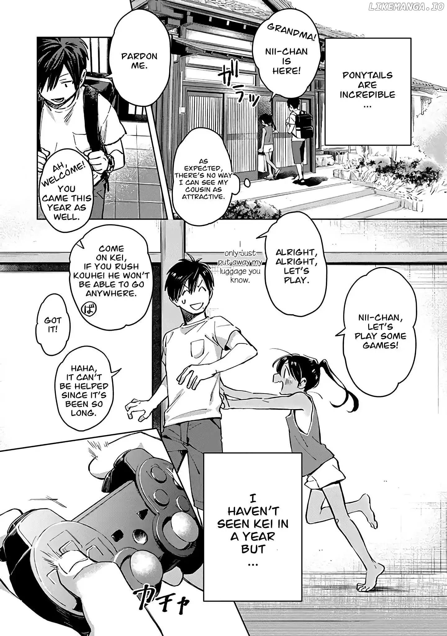 A Vacation With The Ponytailed Tanning Boy chapter 1 - page 7
