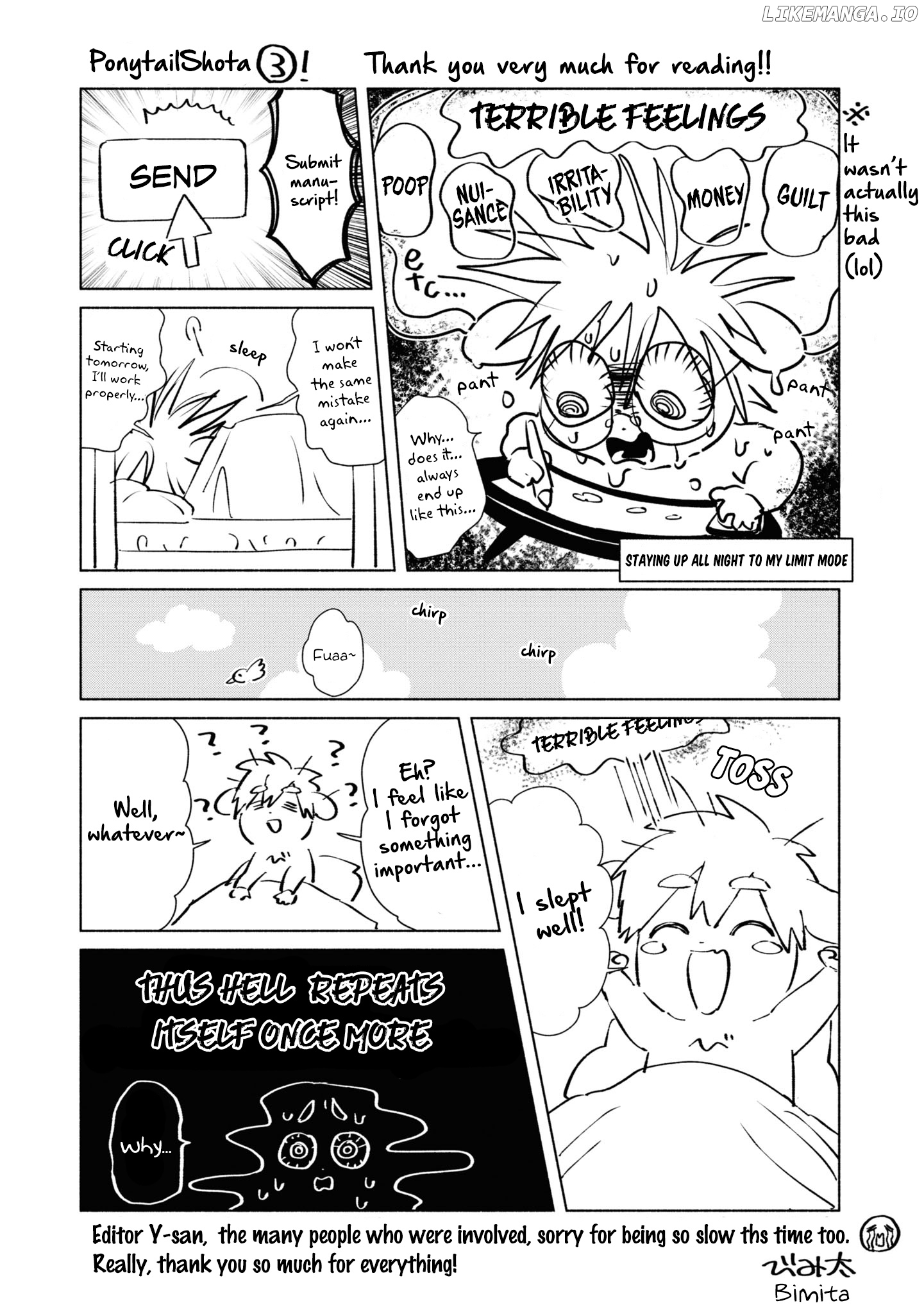 A Vacation With The Ponytailed Tanning Boy chapter 30.5 - page 7