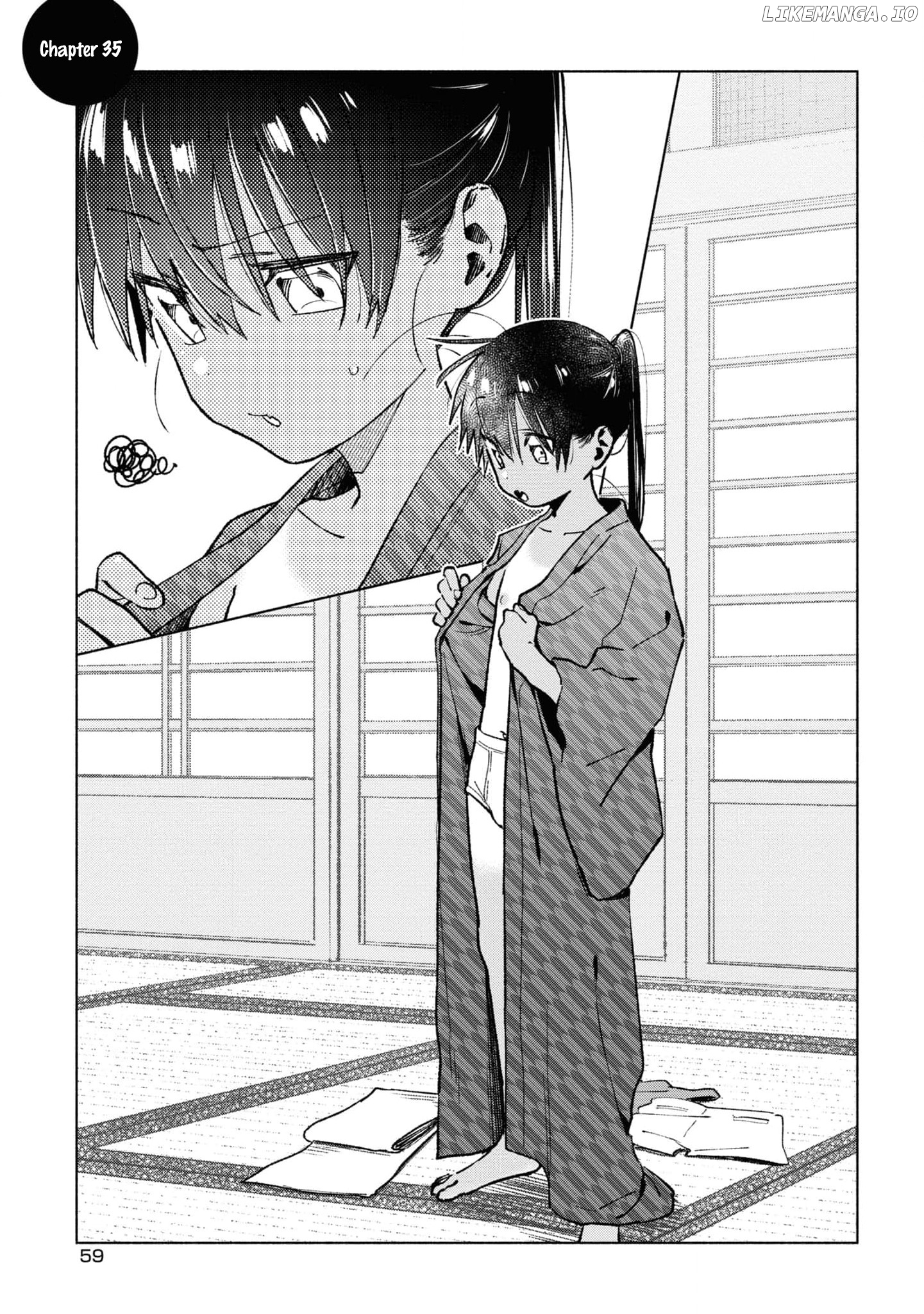 A Vacation With The Ponytailed Tanning Boy chapter 35 - page 1