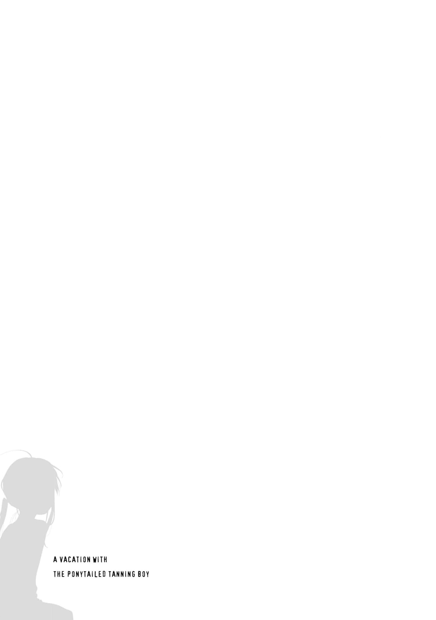 A Vacation With The Ponytailed Tanning Boy chapter 39.5 - page 6