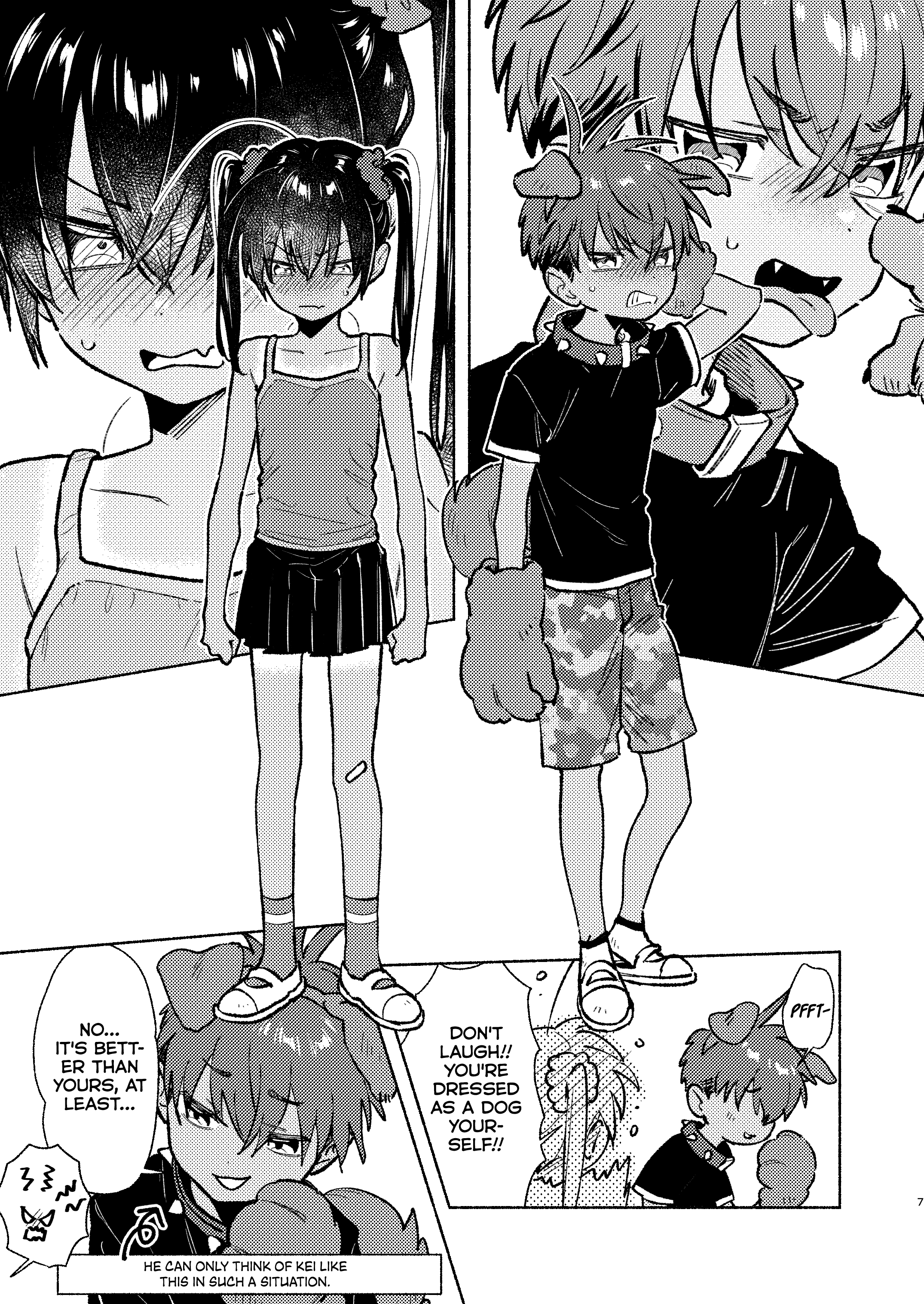 A Vacation With The Ponytailed Tanning Boy chapter 39.6 - page 6