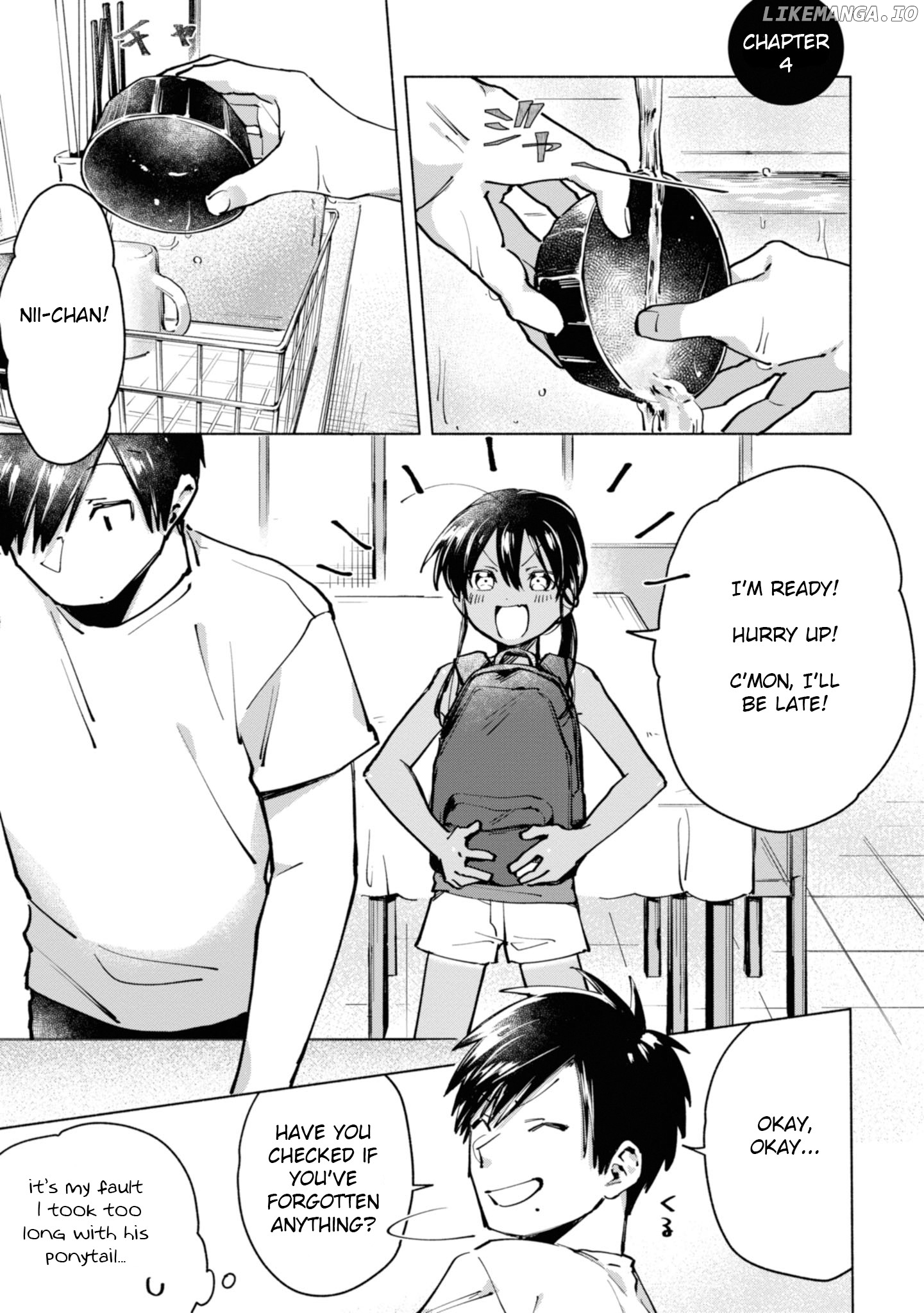 A Vacation With The Ponytailed Tanning Boy chapter 4 - page 1