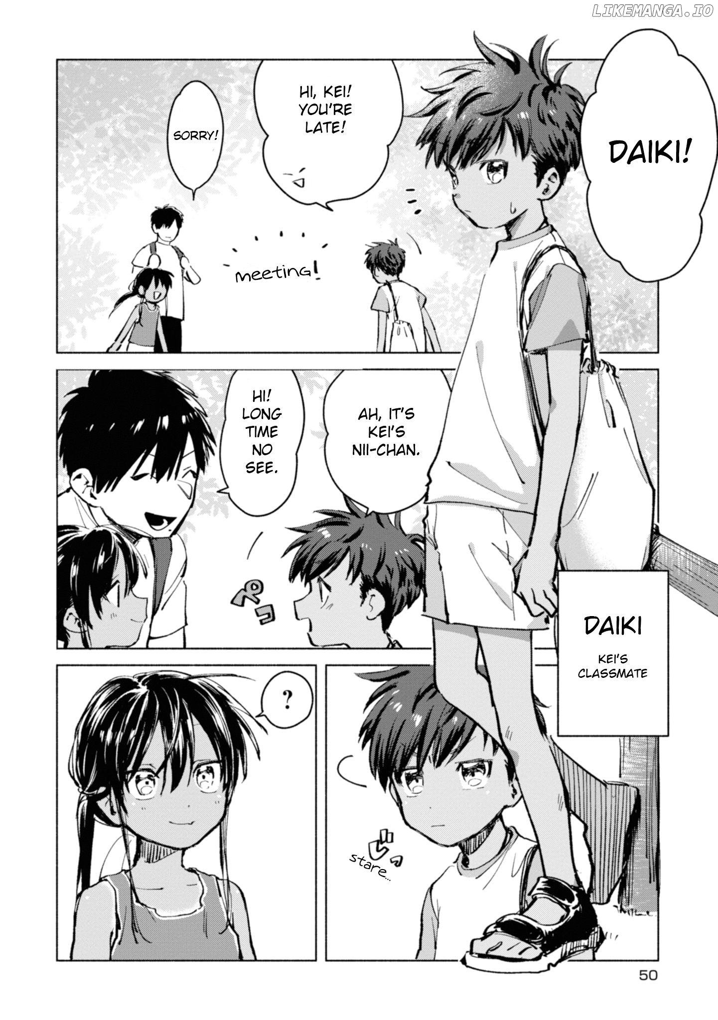 A Vacation With The Ponytailed Tanning Boy chapter 4 - page 4