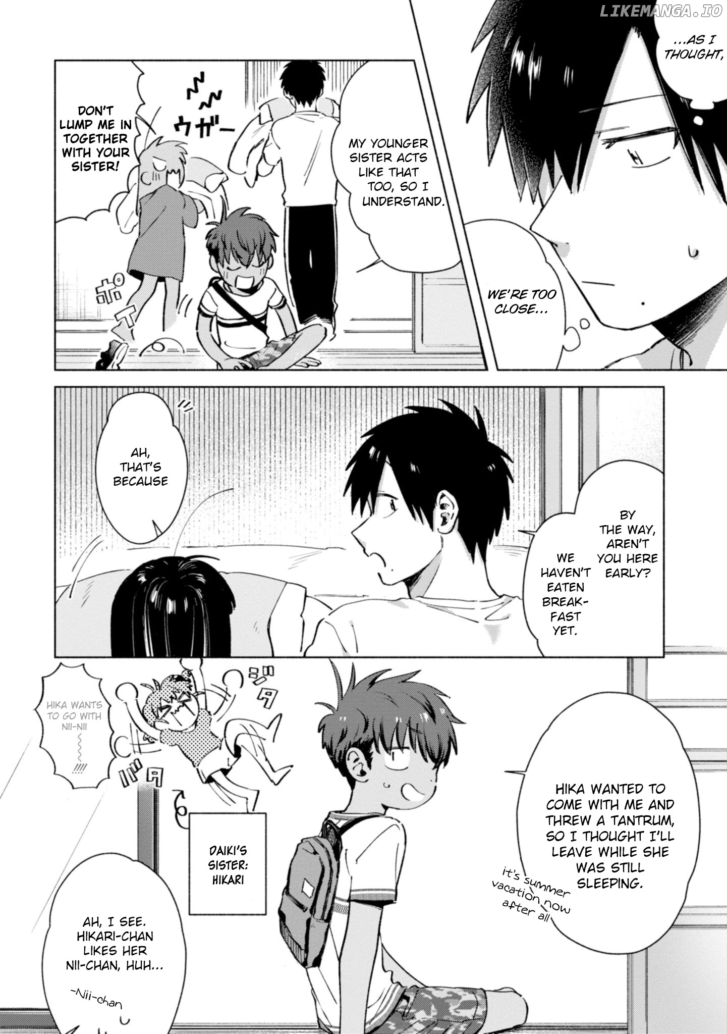 A Vacation With The Ponytailed Tanning Boy chapter 15 - page 8