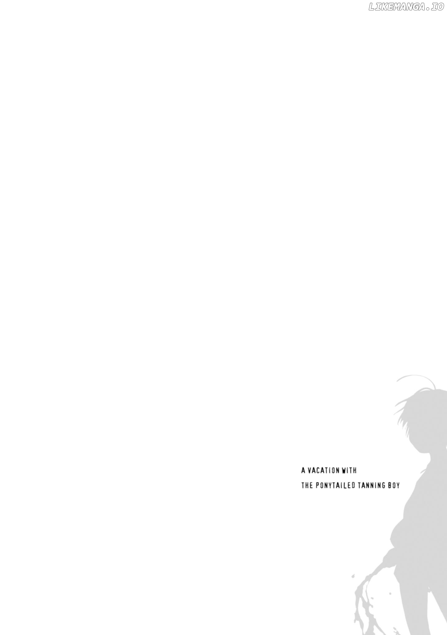 A Vacation With The Ponytailed Tanning Boy chapter 9.5 - page 4