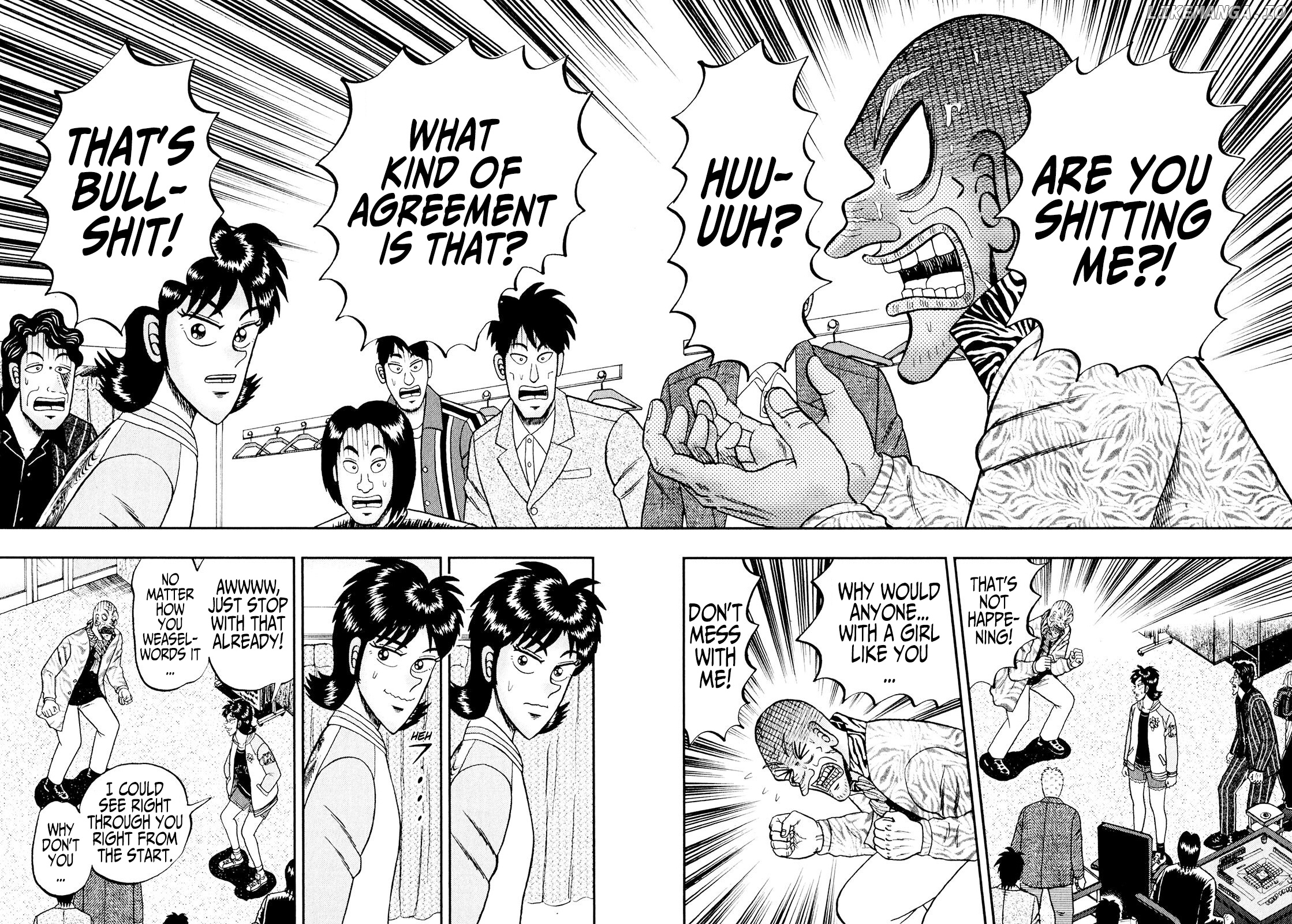 Darkness of Mahjong Fighter Mamiya chapter 5 - page 32