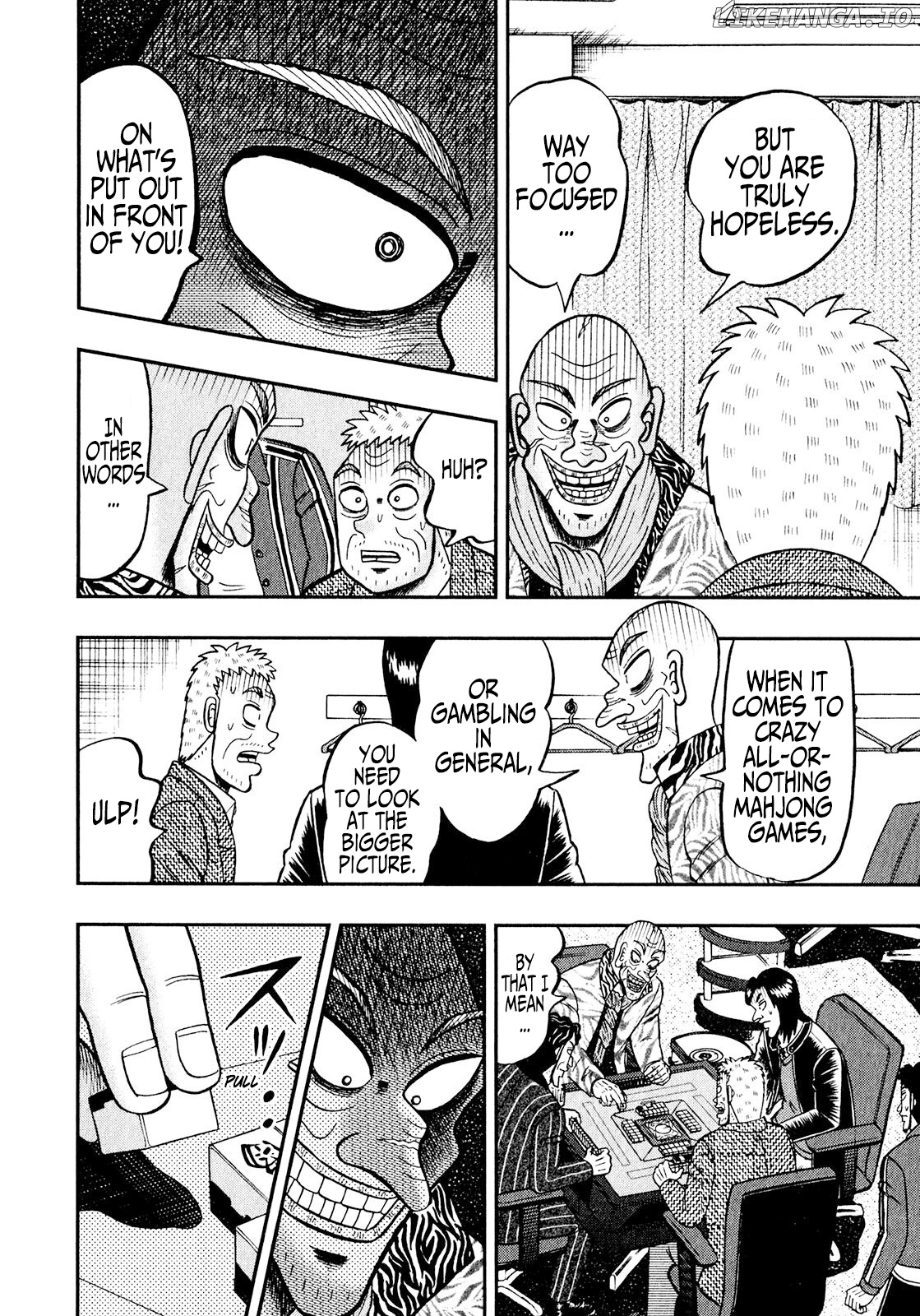 Darkness of Mahjong Fighter Mamiya chapter 4 - page 21