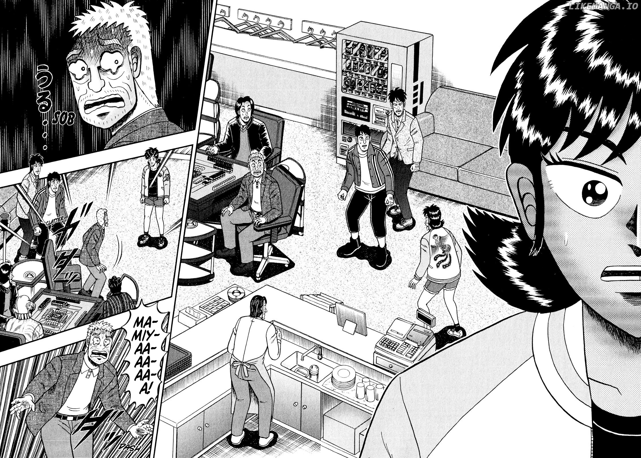 Darkness of Mahjong Fighter Mamiya chapter 4 - page 32