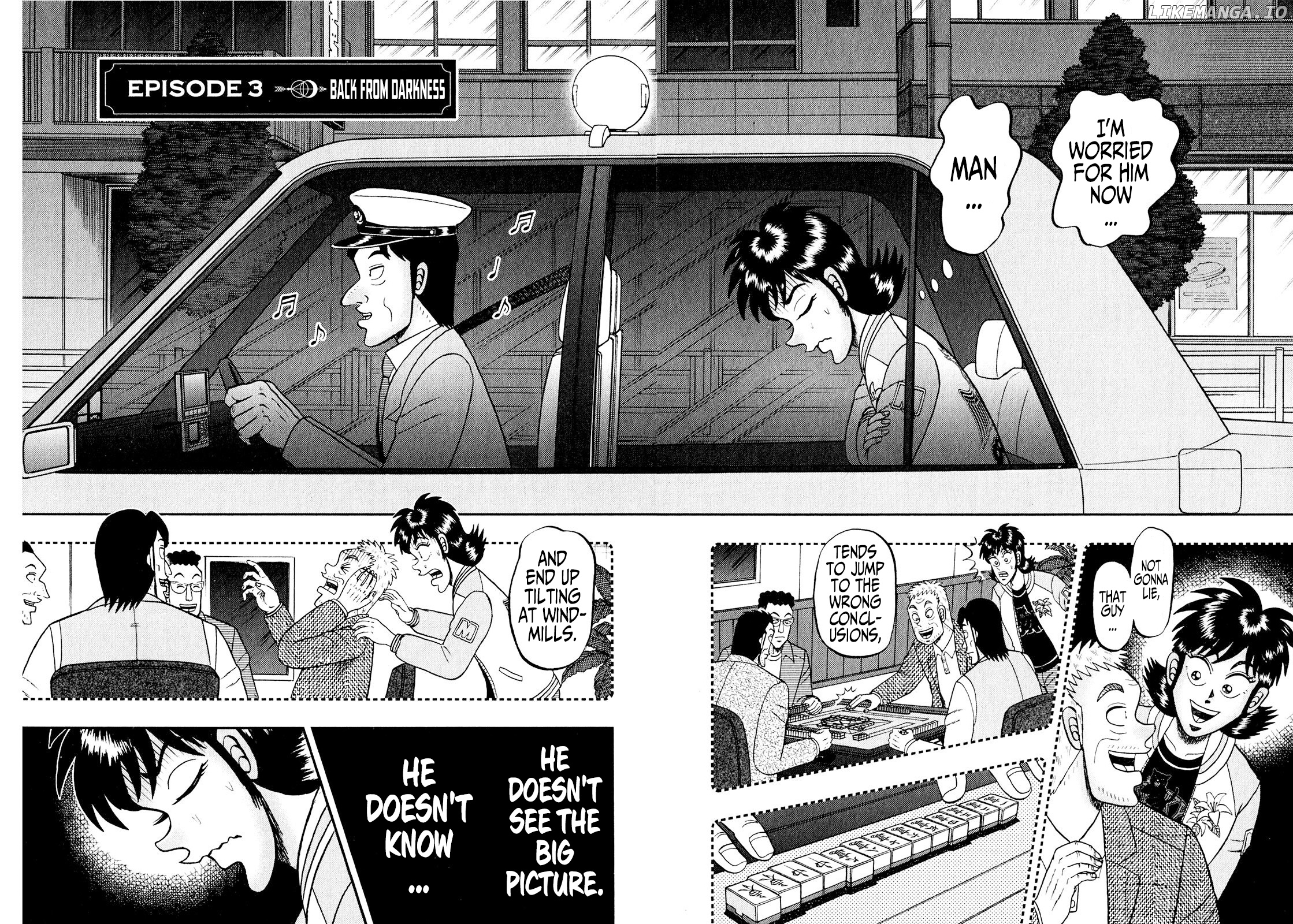 Darkness of Mahjong Fighter Mamiya chapter 3 - page 2