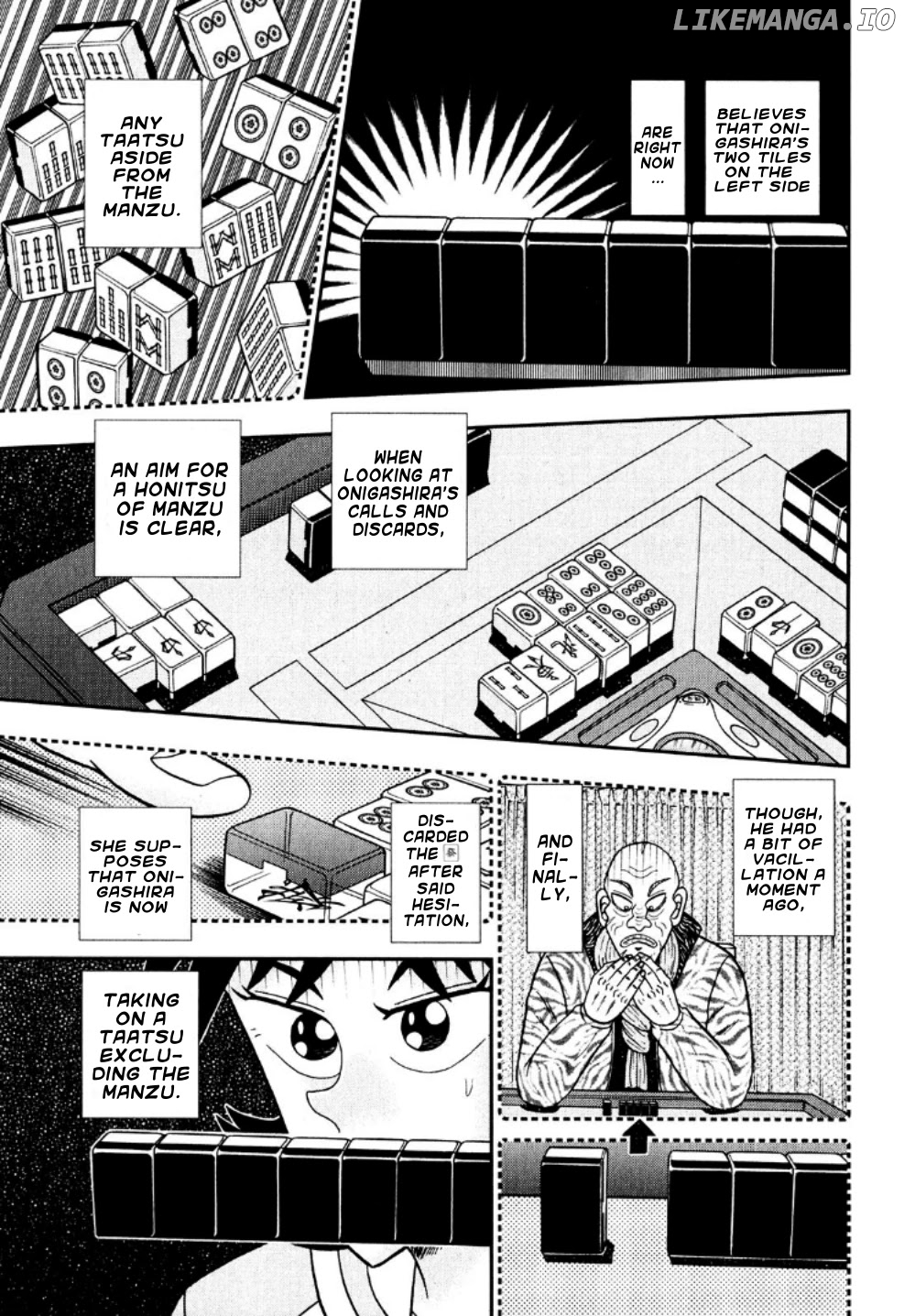 Darkness of Mahjong Fighter Mamiya chapter 23 - page 8