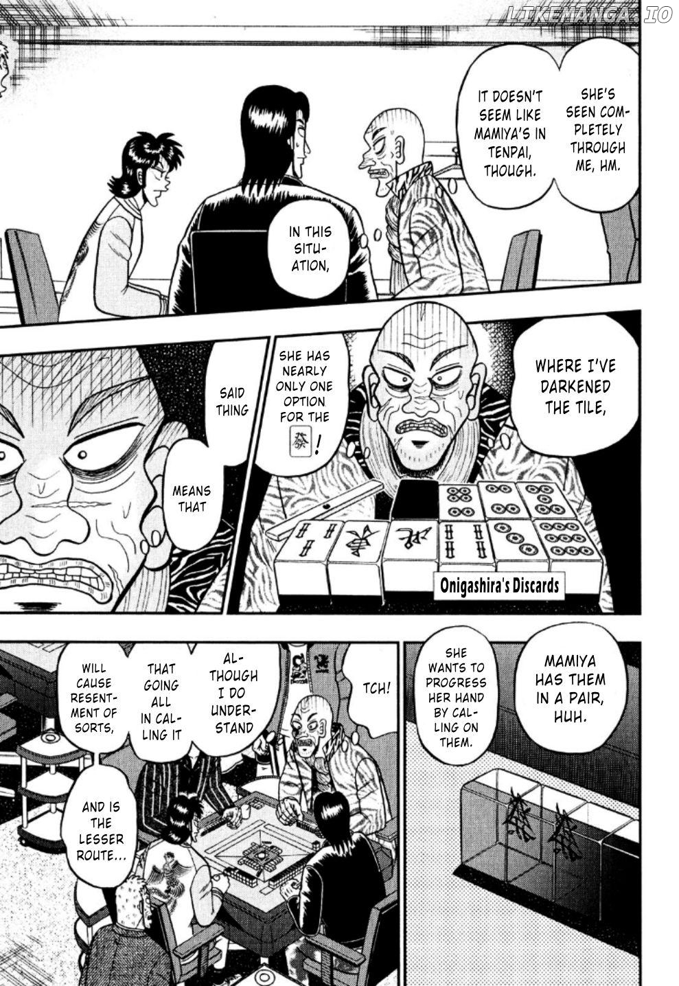 Darkness of Mahjong Fighter Mamiya chapter 21 - page 14
