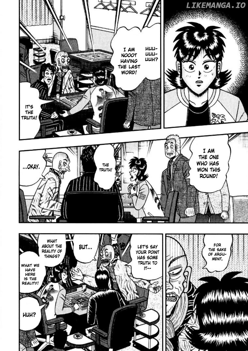 Darkness of Mahjong Fighter Mamiya chapter 16 - page 2