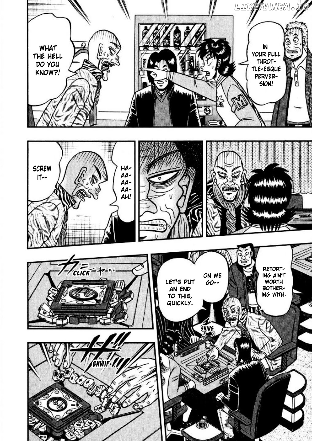 Darkness of Mahjong Fighter Mamiya chapter 16 - page 4