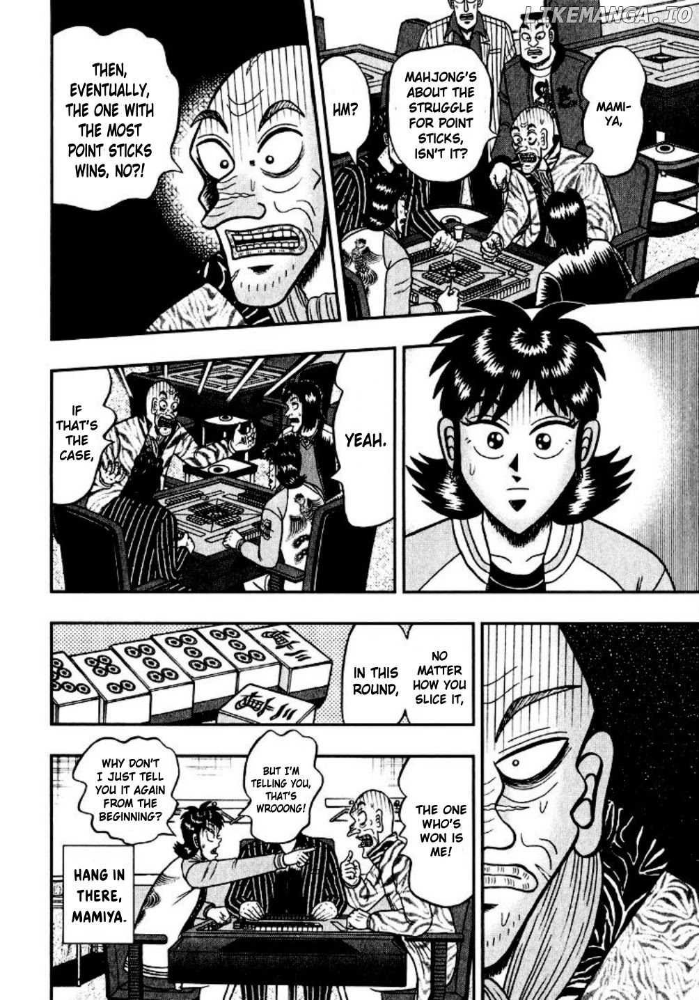 Darkness of Mahjong Fighter Mamiya chapter 15 - page 28
