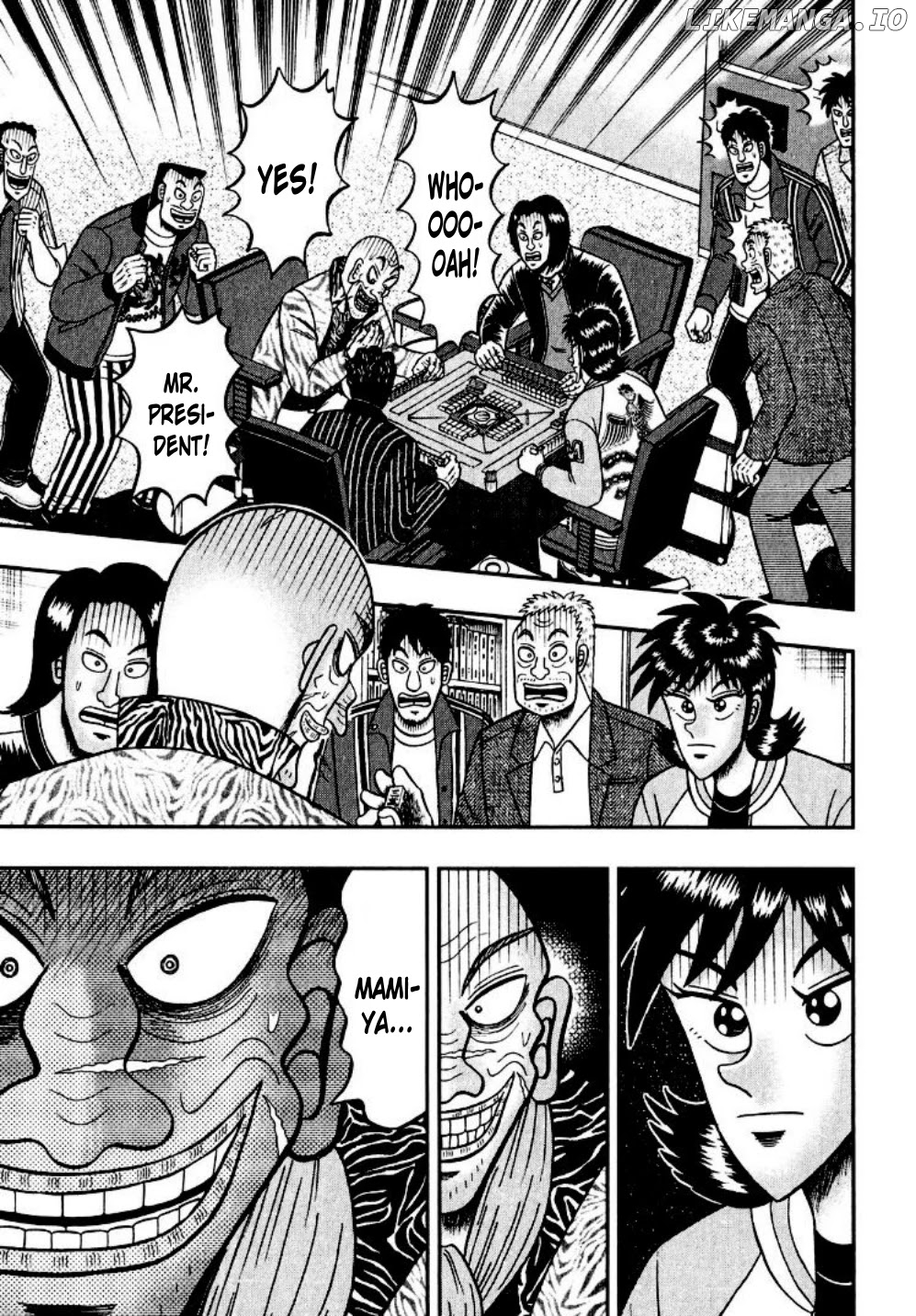 Darkness of Mahjong Fighter Mamiya chapter 15 - page 9