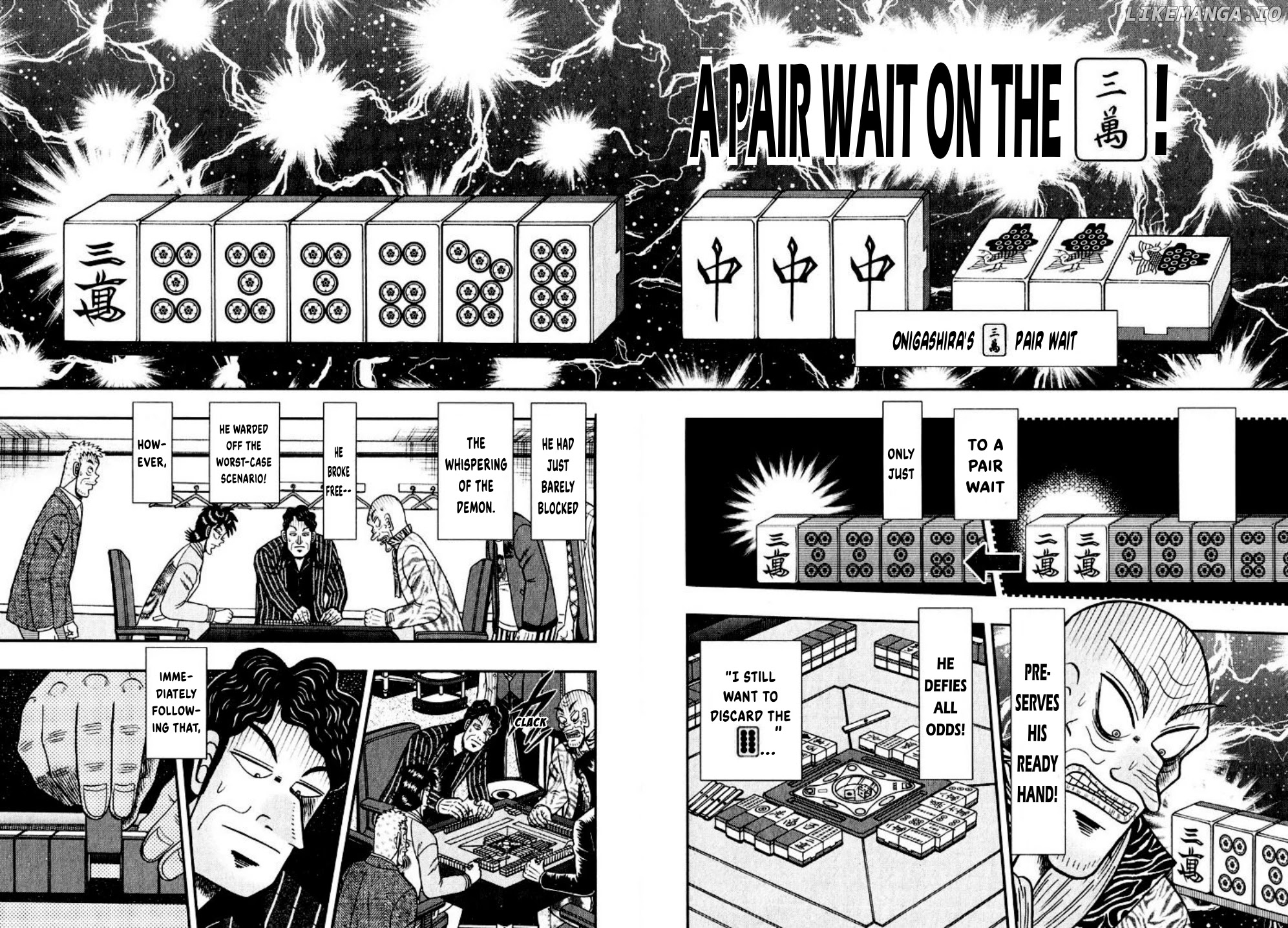 Darkness of Mahjong Fighter Mamiya chapter 14 - page 16