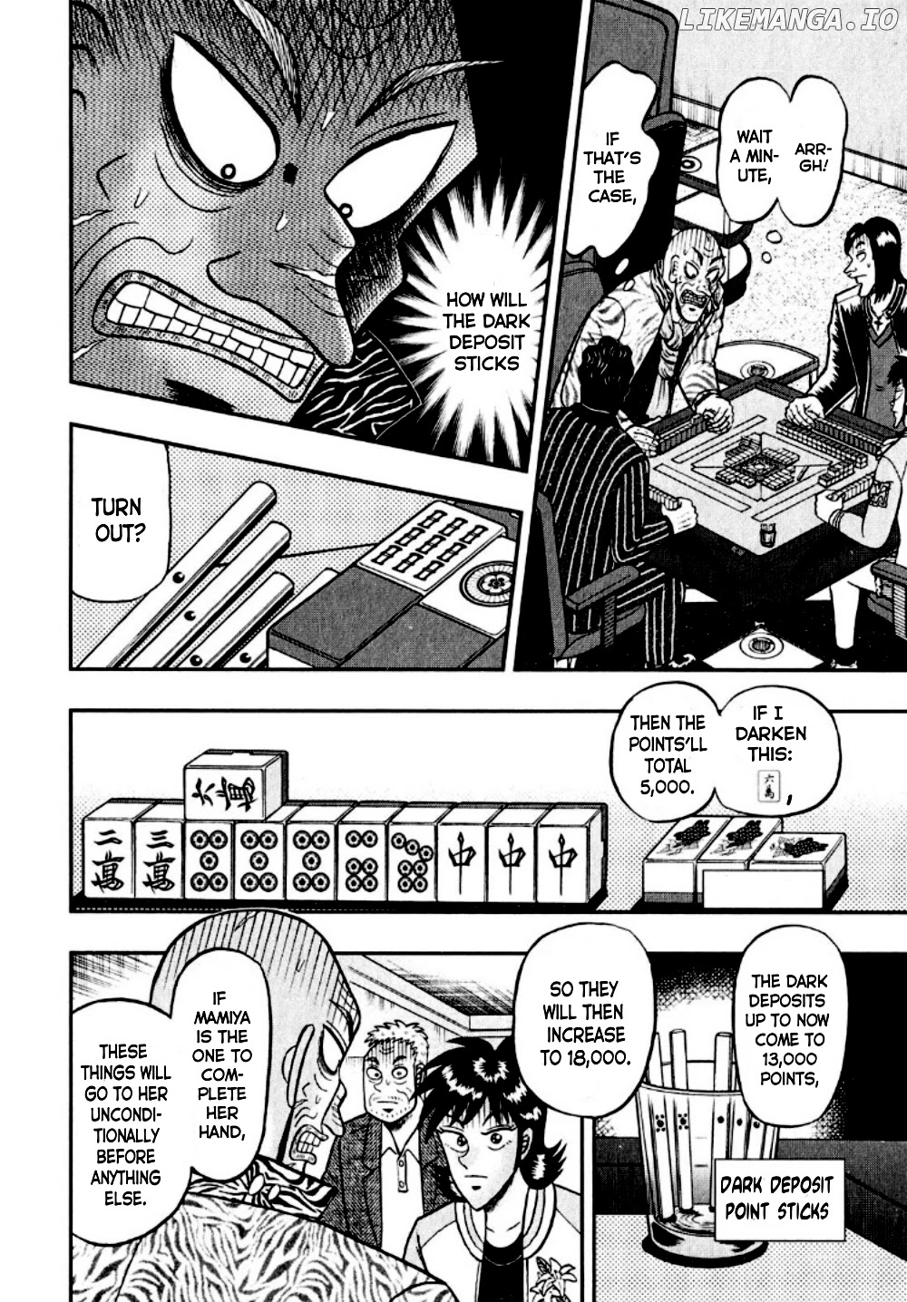 Darkness of Mahjong Fighter Mamiya chapter 12 - page 22