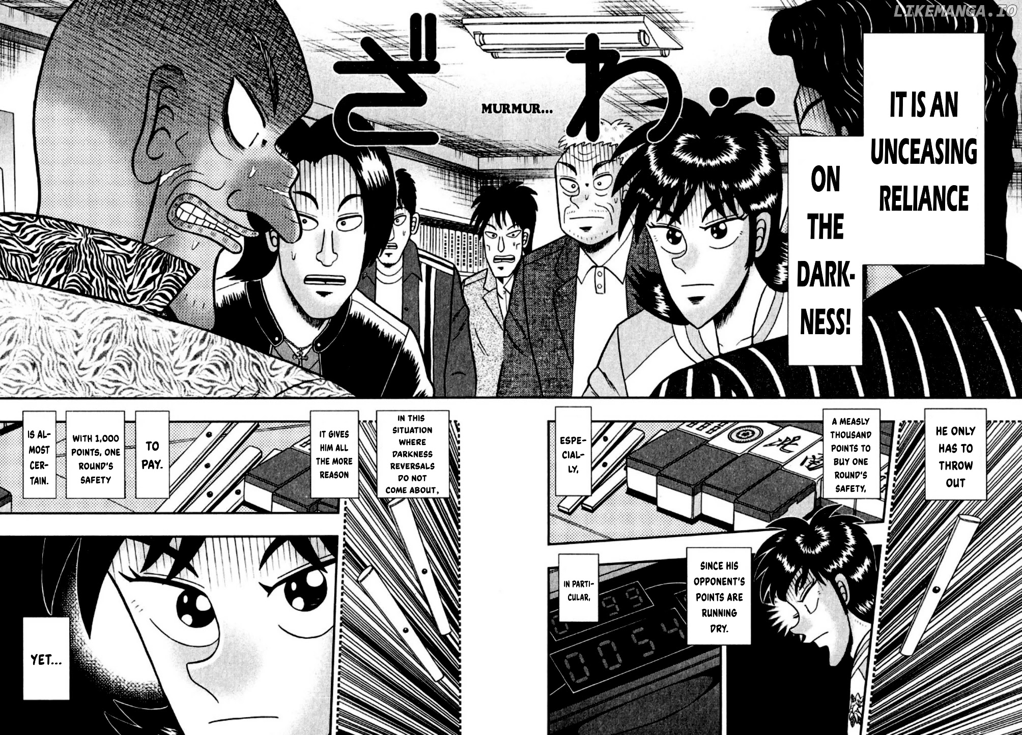Darkness of Mahjong Fighter Mamiya chapter 12 - page 6