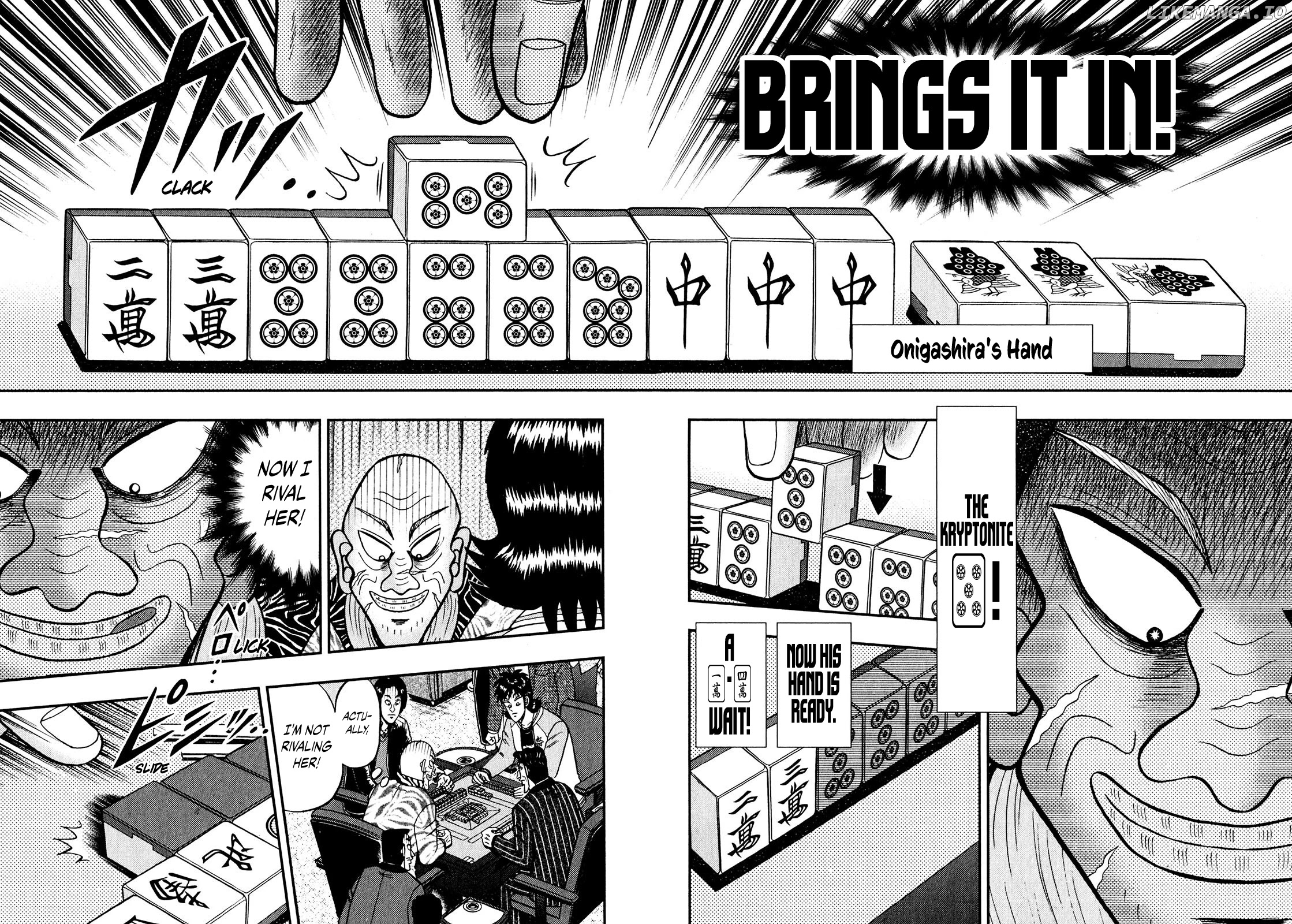 Darkness of Mahjong Fighter Mamiya chapter 11 - page 17