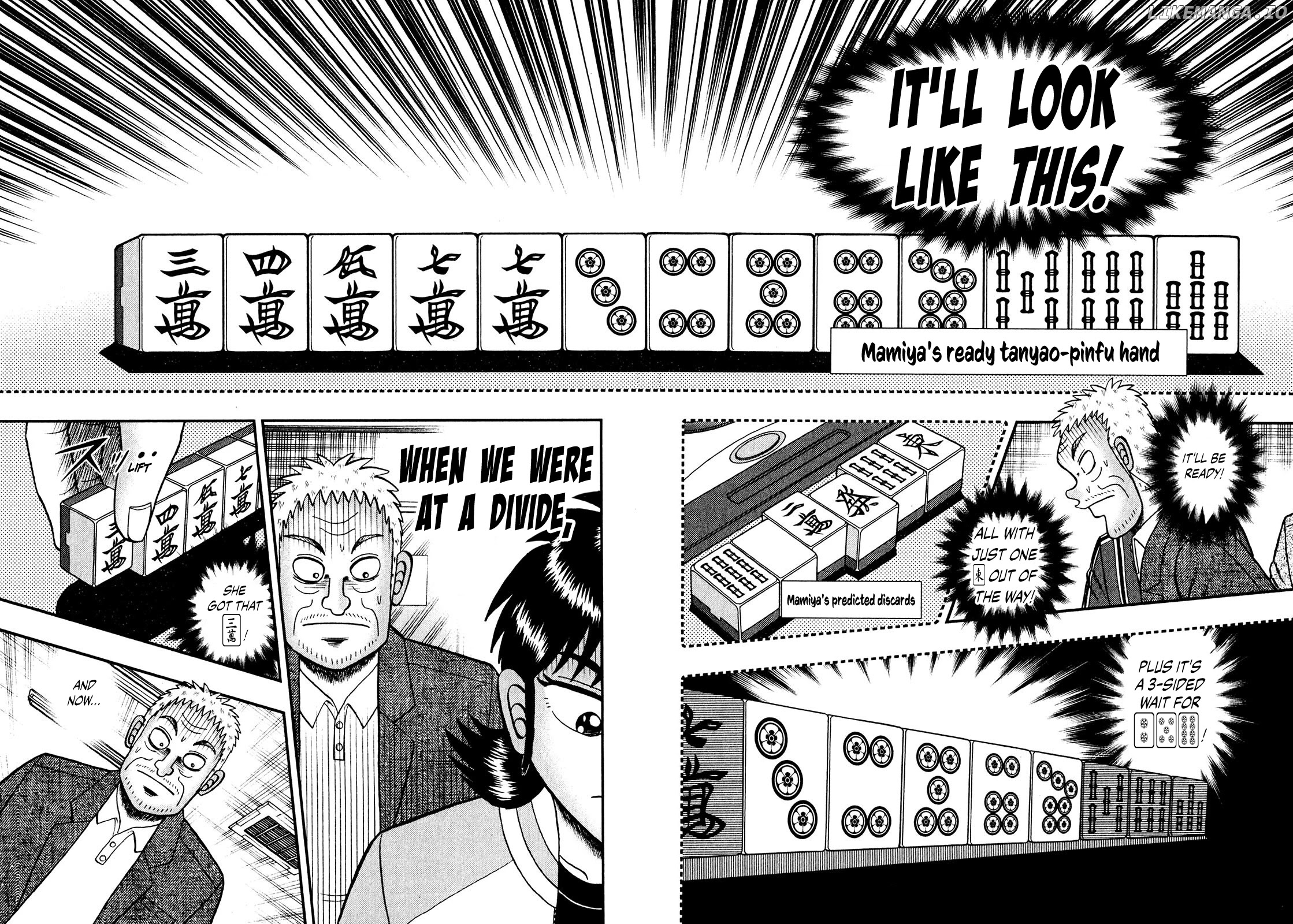 Darkness of Mahjong Fighter Mamiya chapter 10 - page 2