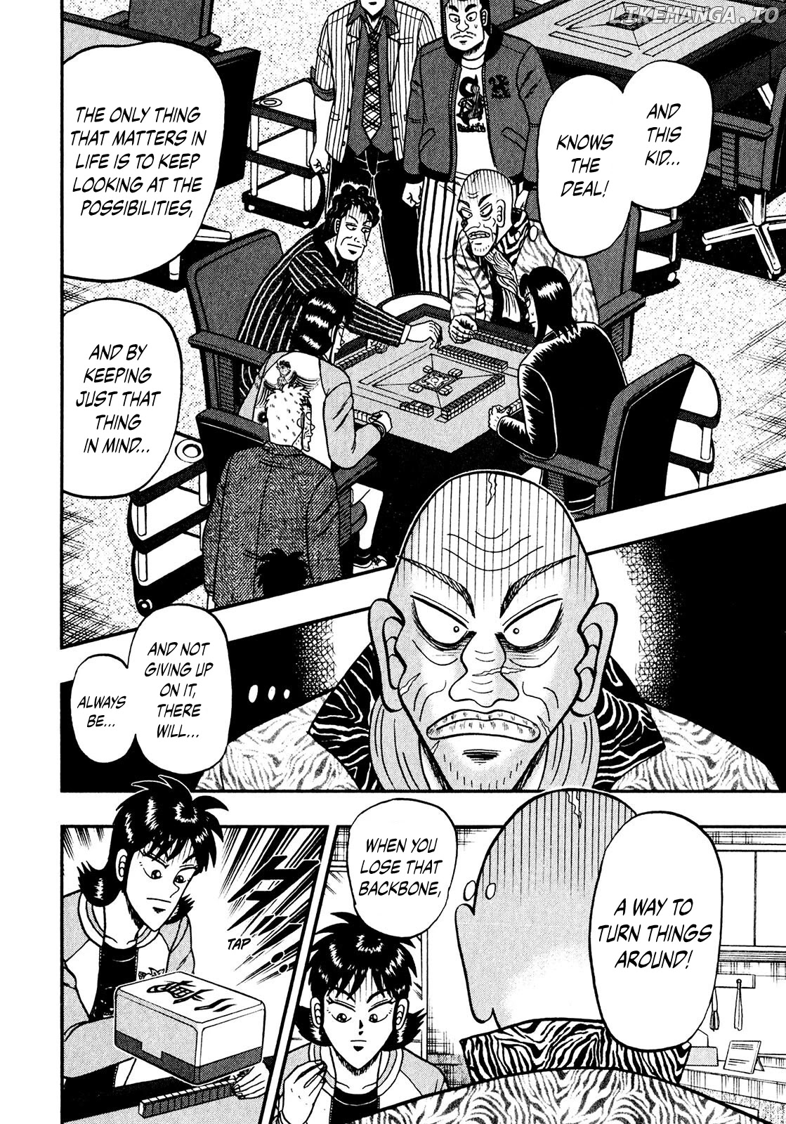 Darkness of Mahjong Fighter Mamiya chapter 9 - page 10