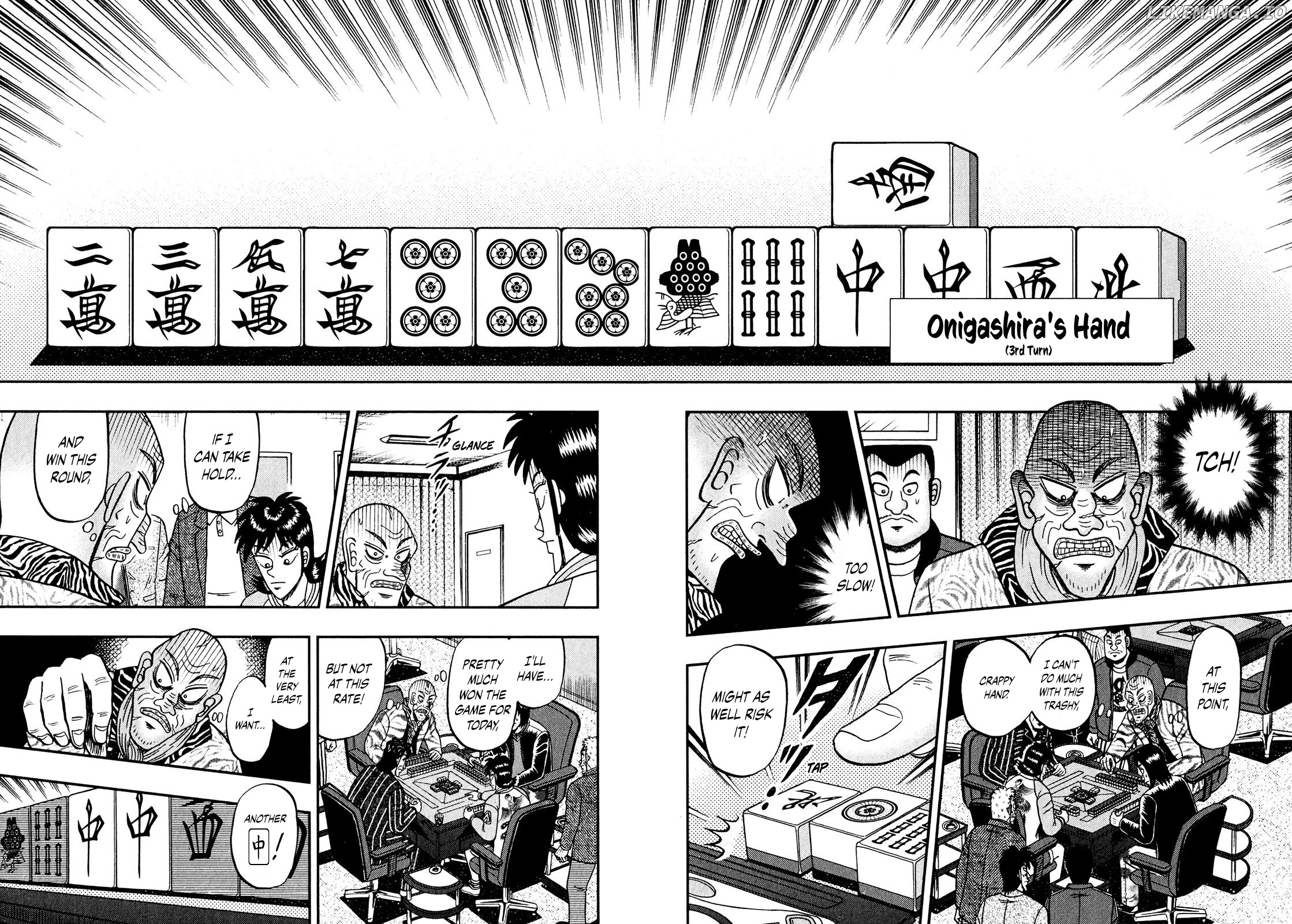 Darkness of Mahjong Fighter Mamiya chapter 9 - page 12