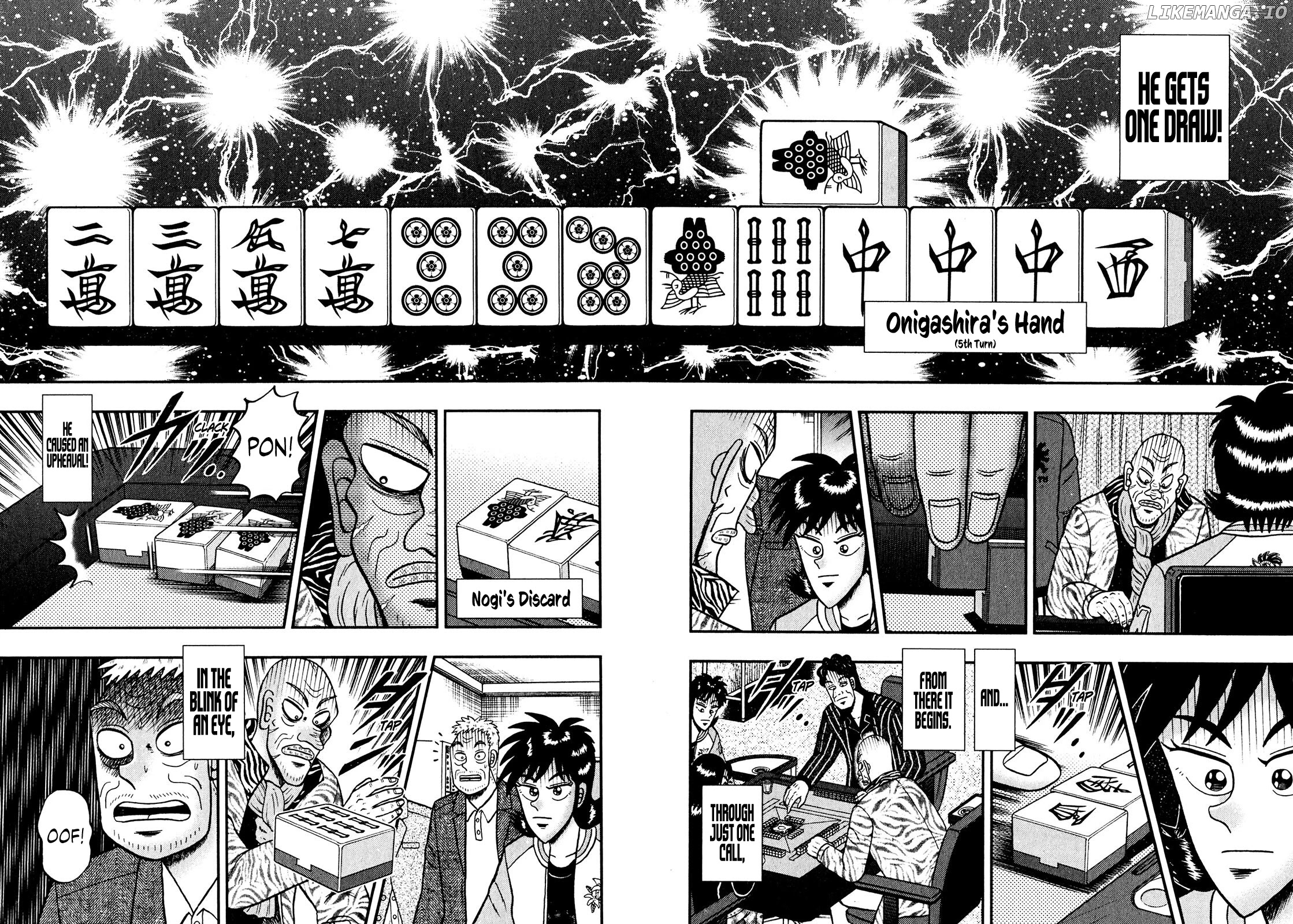 Darkness of Mahjong Fighter Mamiya chapter 9 - page 21