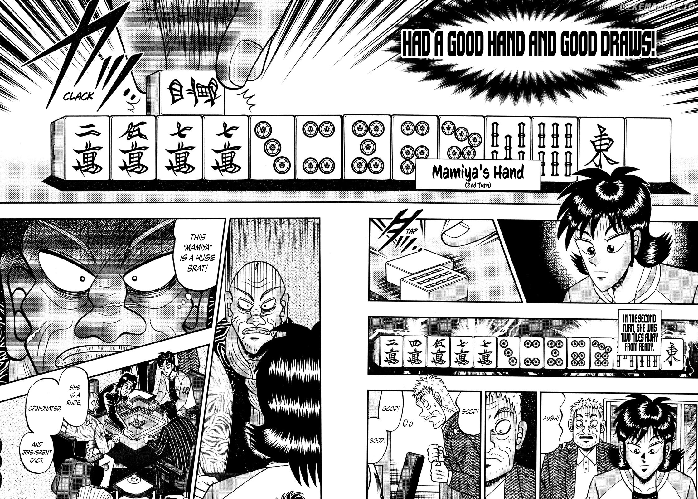 Darkness of Mahjong Fighter Mamiya chapter 9 - page 5
