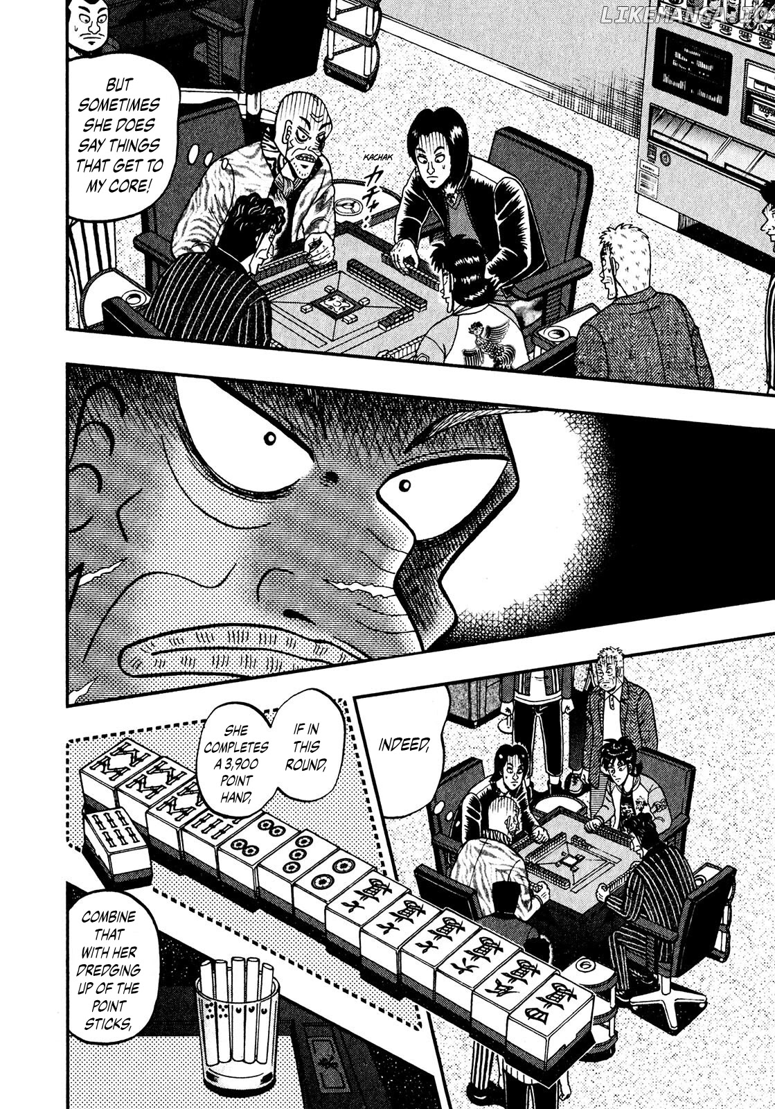 Darkness of Mahjong Fighter Mamiya chapter 9 - page 6