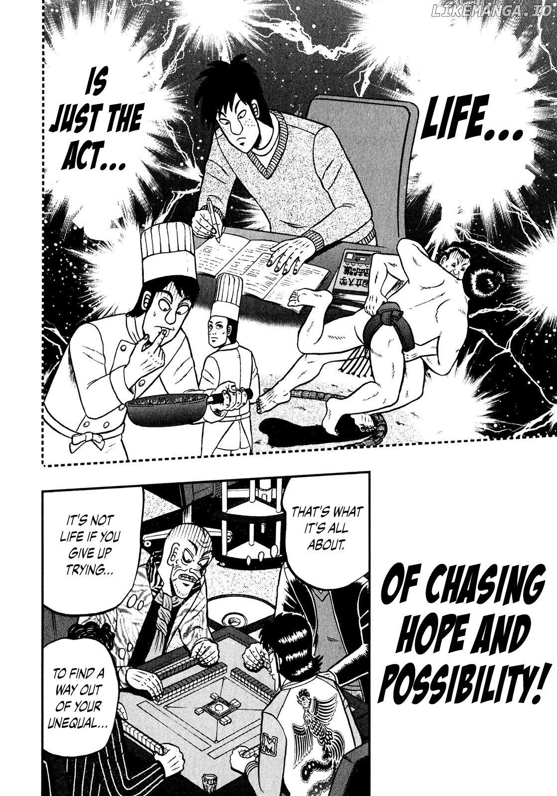 Darkness of Mahjong Fighter Mamiya chapter 9 - page 8