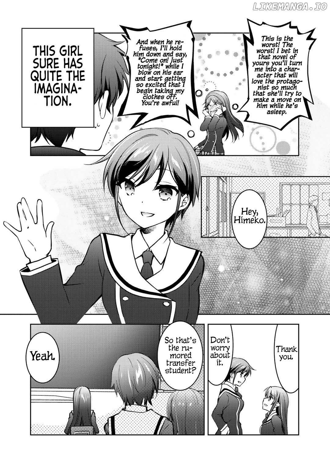 Shousetsu touko saito o riyou shite itara, kurasu no bishoujo ga dokushadatta chapter 12 - page 14