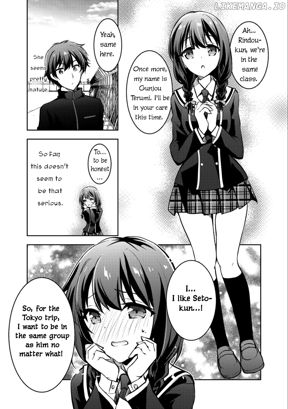 Shousetsu touko saito o riyou shite itara, kurasu no bishoujo ga dokushadatta chapter 3 - page 7