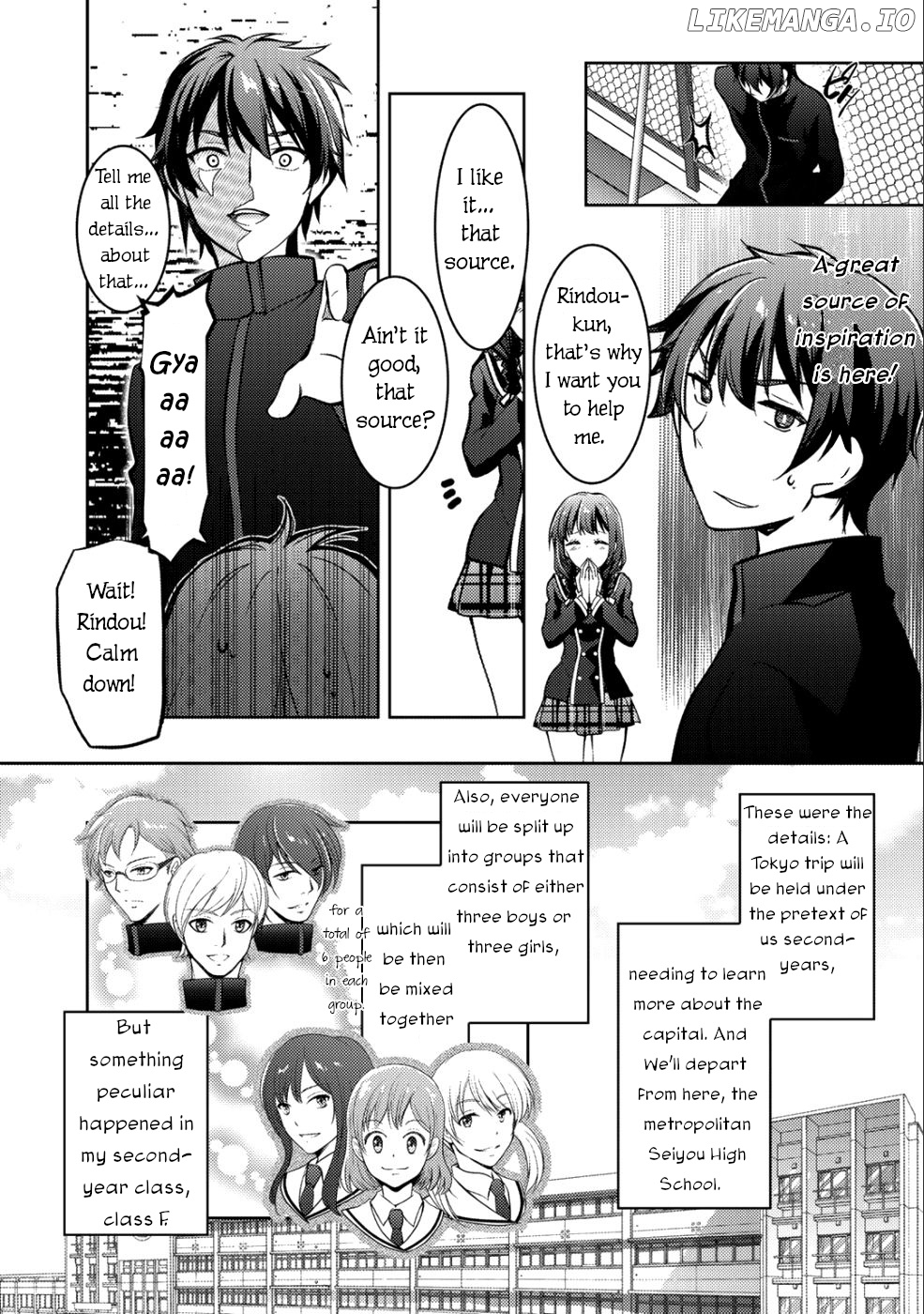 Shousetsu touko saito o riyou shite itara, kurasu no bishoujo ga dokushadatta chapter 3 - page 8