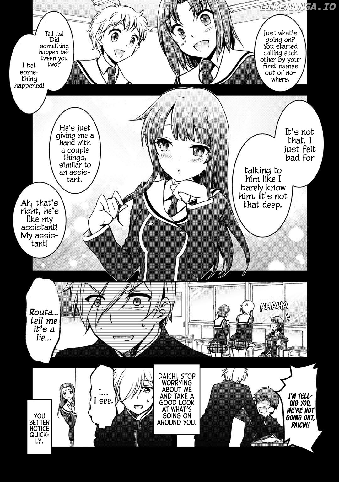 Shousetsu touko saito o riyou shite itara, kurasu no bishoujo ga dokushadatta chapter 7 - page 8