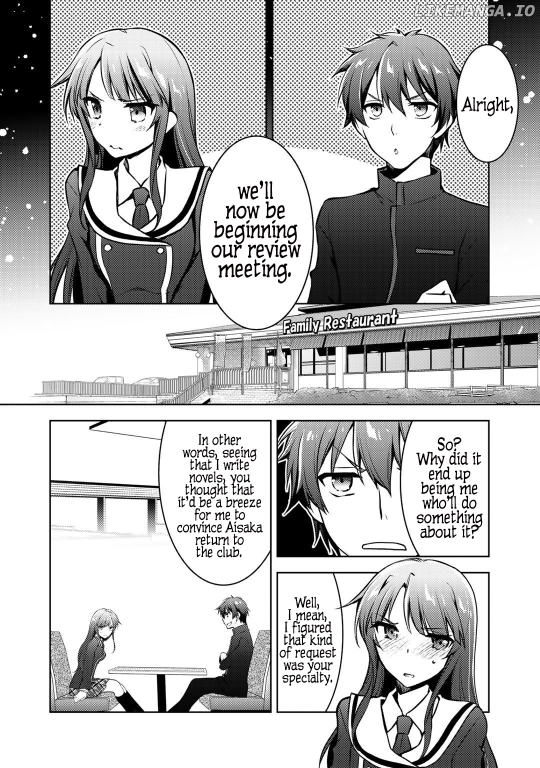 Shousetsu touko saito o riyou shite itara, kurasu no bishoujo ga dokushadatta chapter 9.1 - page 3