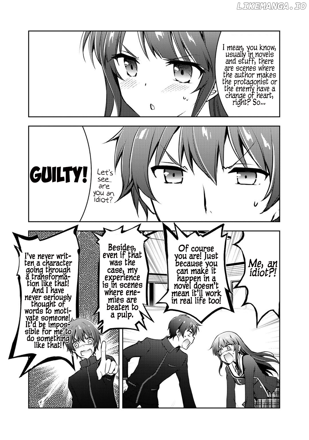 Shousetsu touko saito o riyou shite itara, kurasu no bishoujo ga dokushadatta chapter 9.1 - page 4