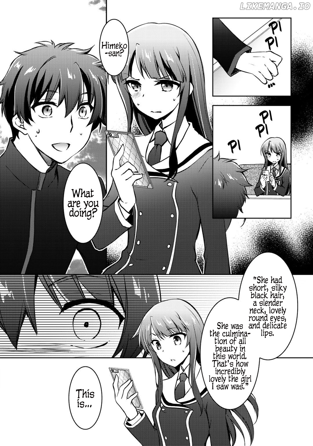 Shousetsu touko saito o riyou shite itara, kurasu no bishoujo ga dokushadatta chapter 9.1 - page 7
