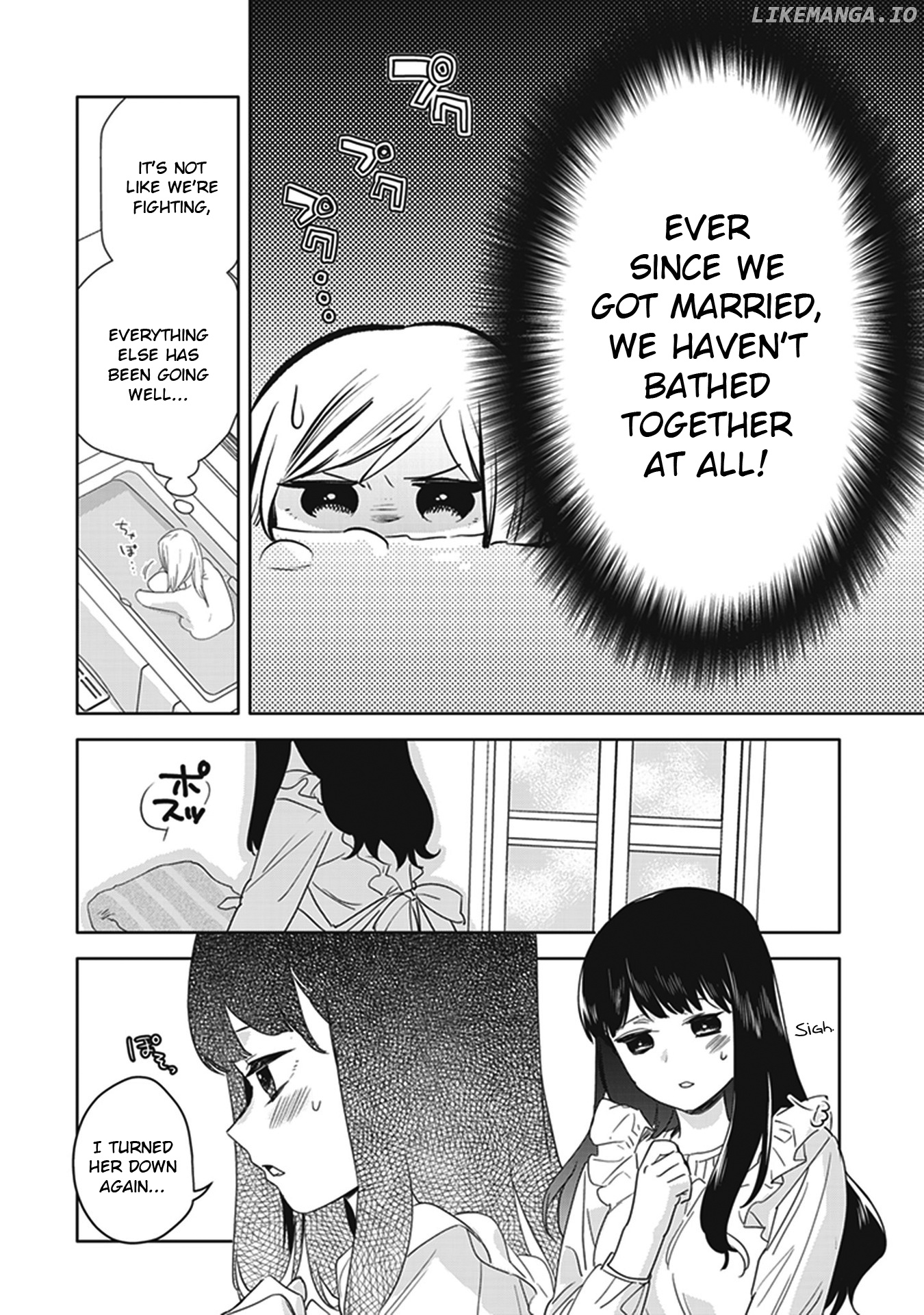 White Lilies in Love BRIDE's Newlywed Yuri Anthology chapter 1 - page 12
