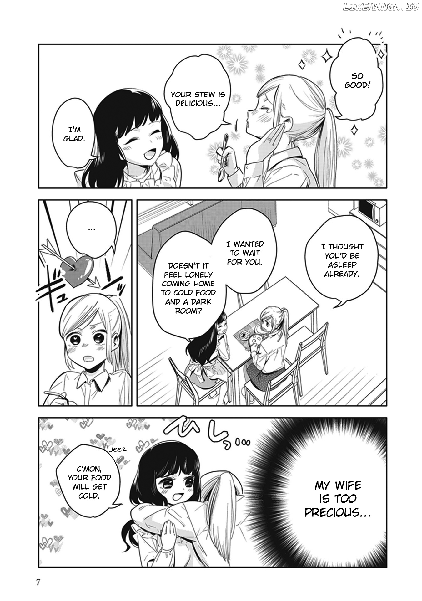 White Lilies in Love BRIDE's Newlywed Yuri Anthology chapter 1 - page 9