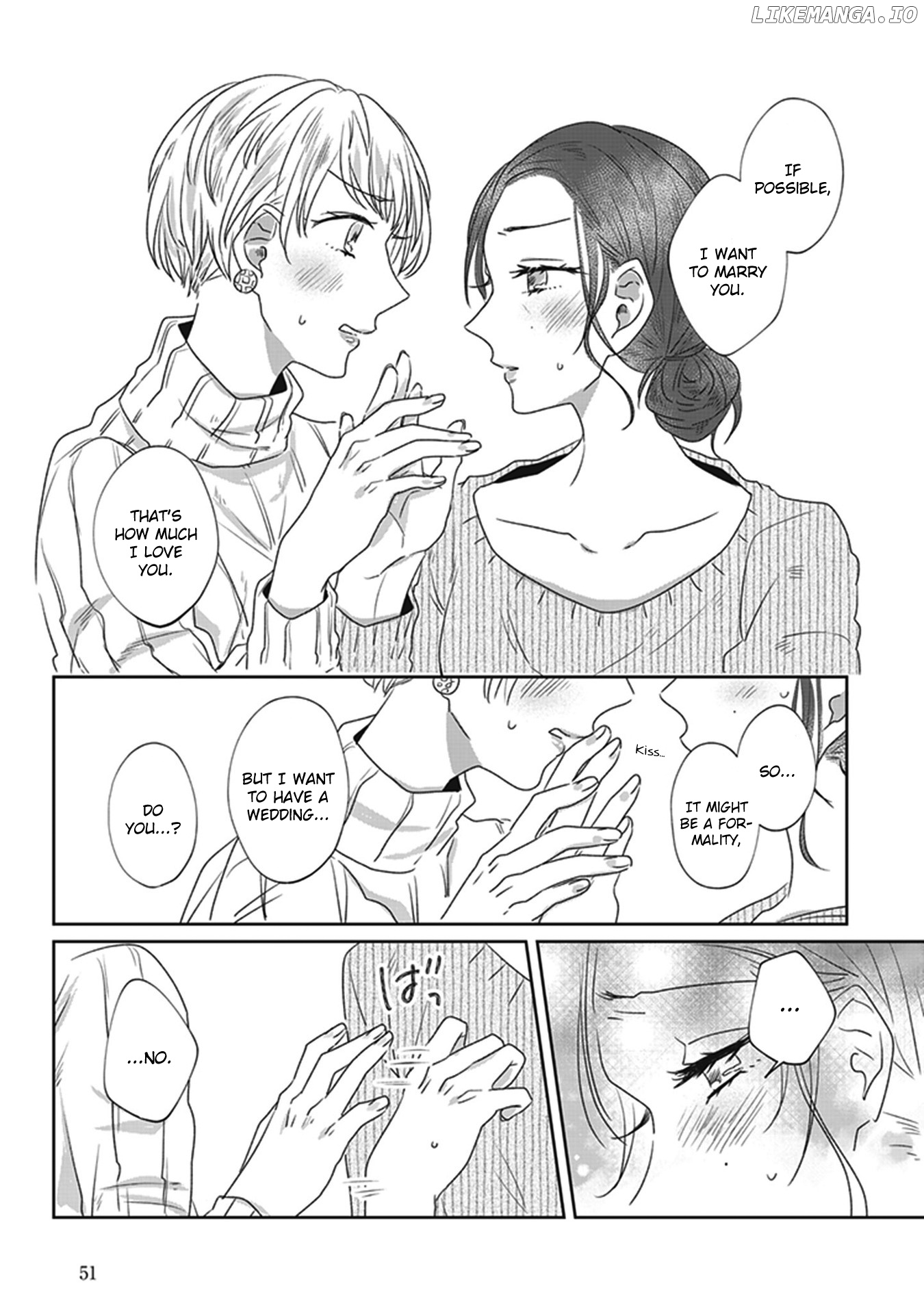 White Lilies in Love BRIDE's Newlywed Yuri Anthology chapter 3 - page 13