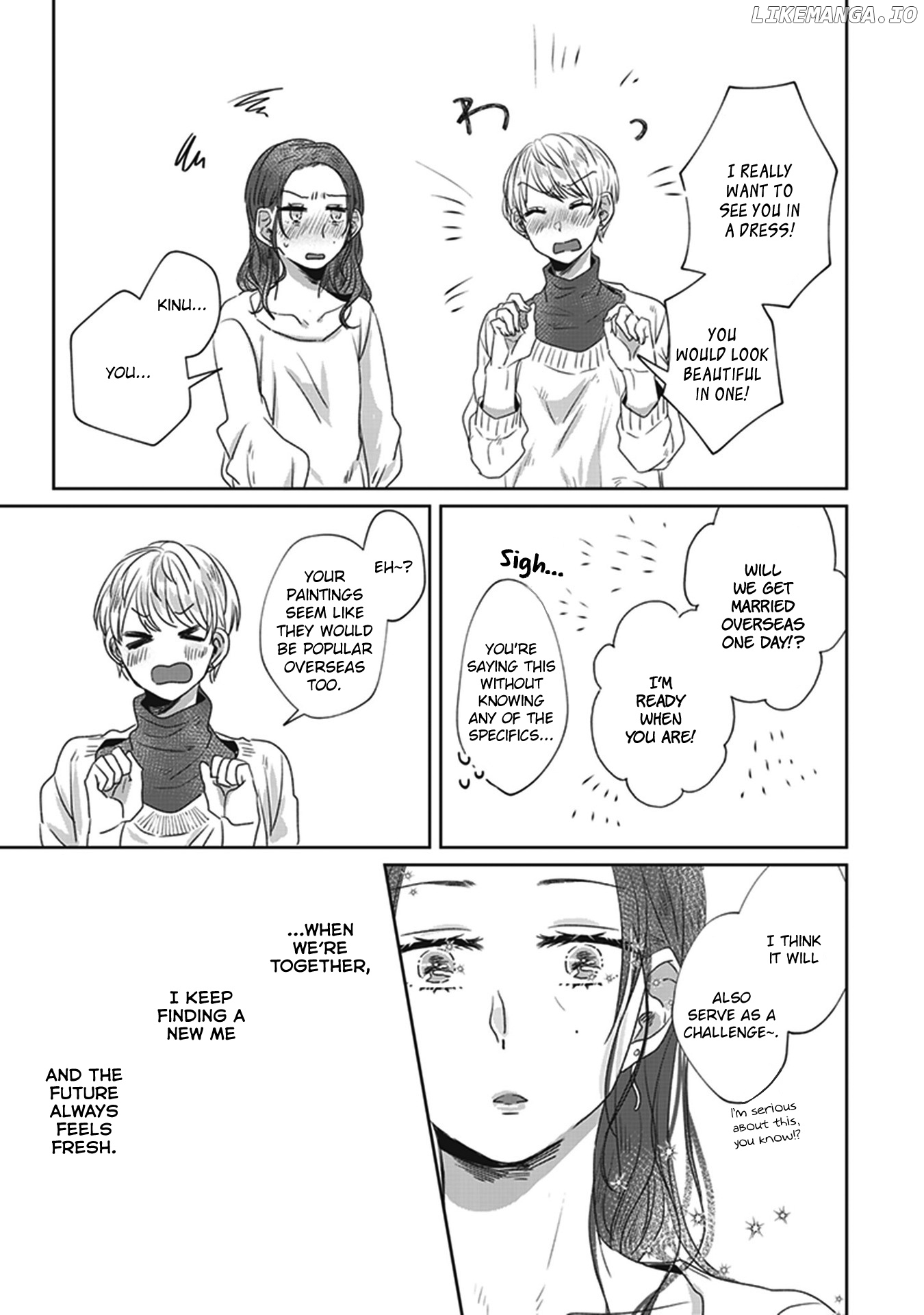 White Lilies in Love BRIDE's Newlywed Yuri Anthology chapter 3 - page 23