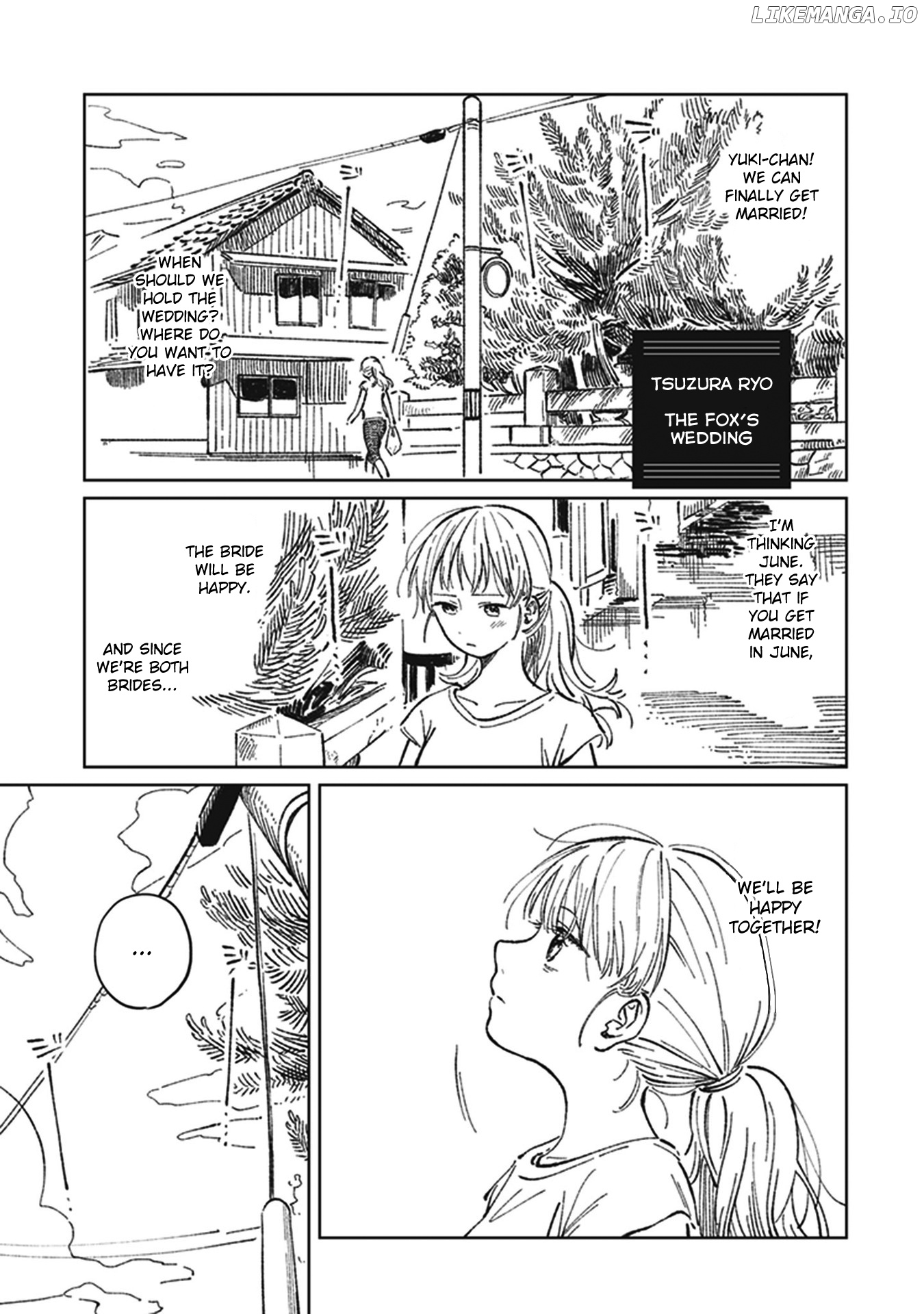 White Lilies in Love BRIDE's Newlywed Yuri Anthology chapter 5 - page 1