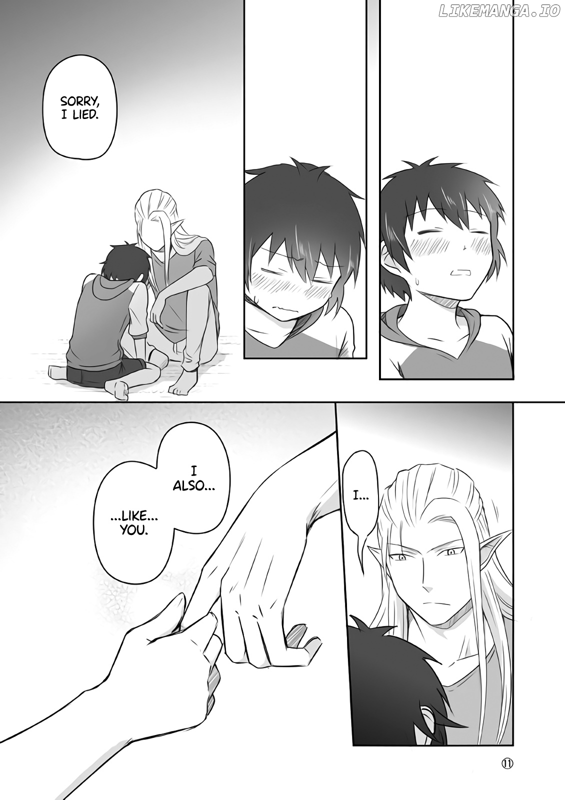 Elf Boyfriend & Boyish Girlfriend chapter 29.4 - page 3