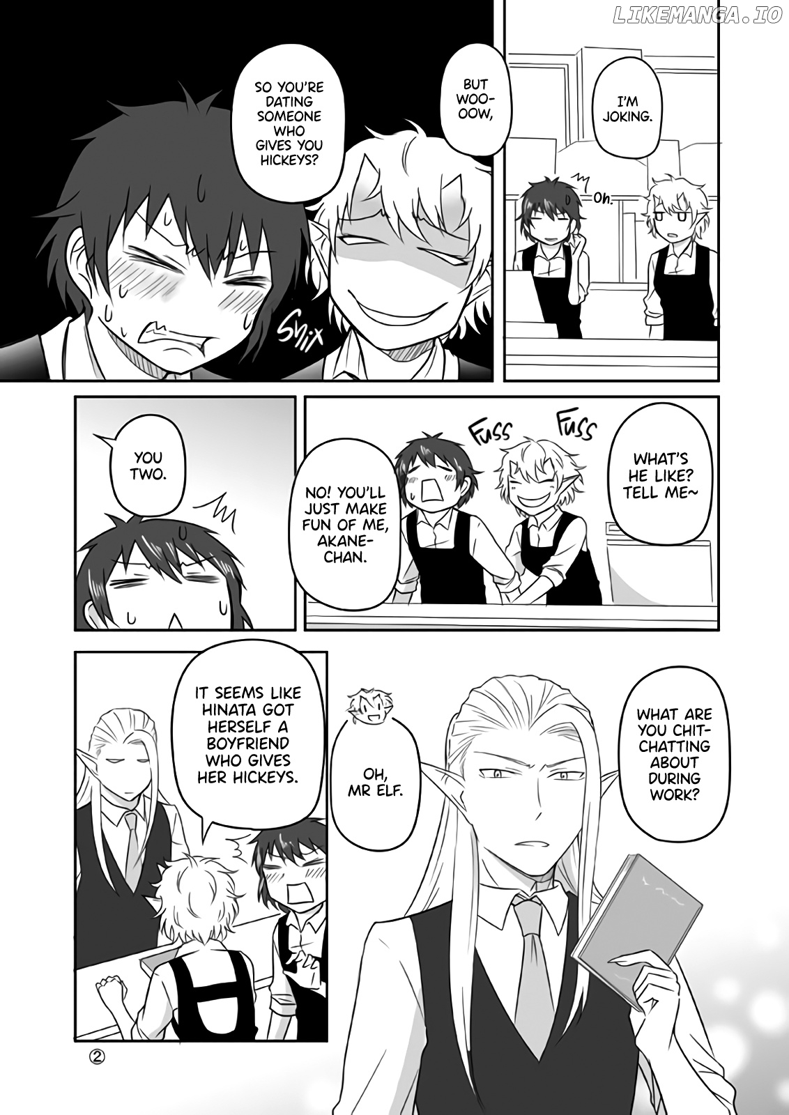 Elf Boyfriend & Boyish Girlfriend chapter 31.1 - page 2