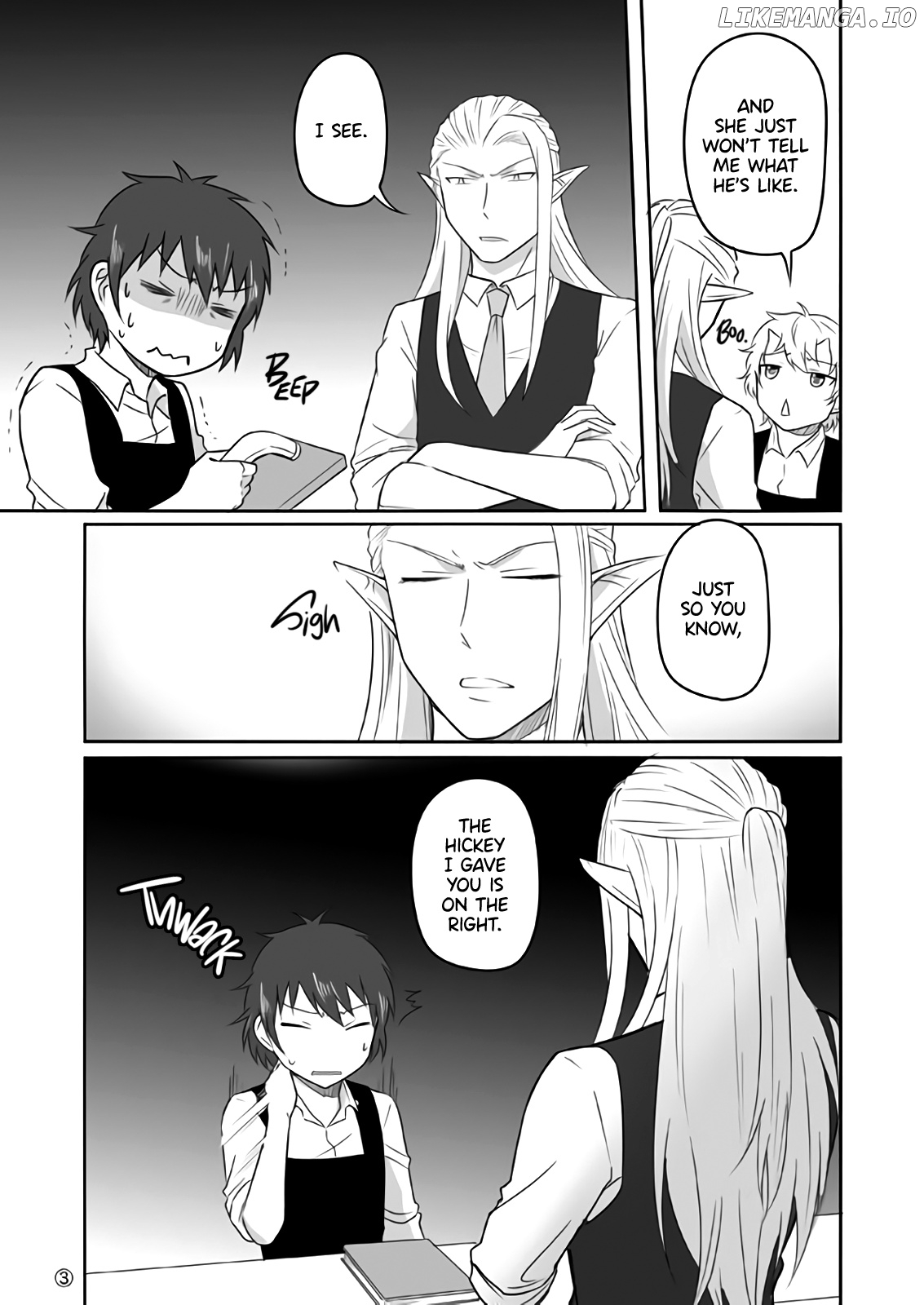 Elf Boyfriend & Boyish Girlfriend chapter 31.1 - page 3
