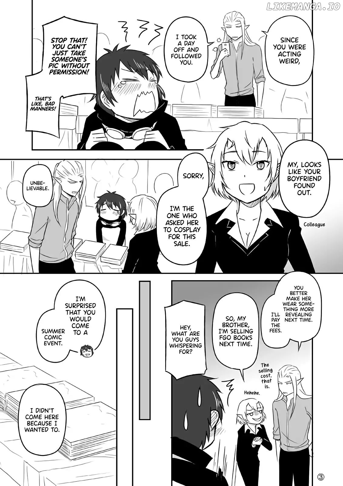 Elf Boyfriend & Boyish Girlfriend chapter 6 - page 3