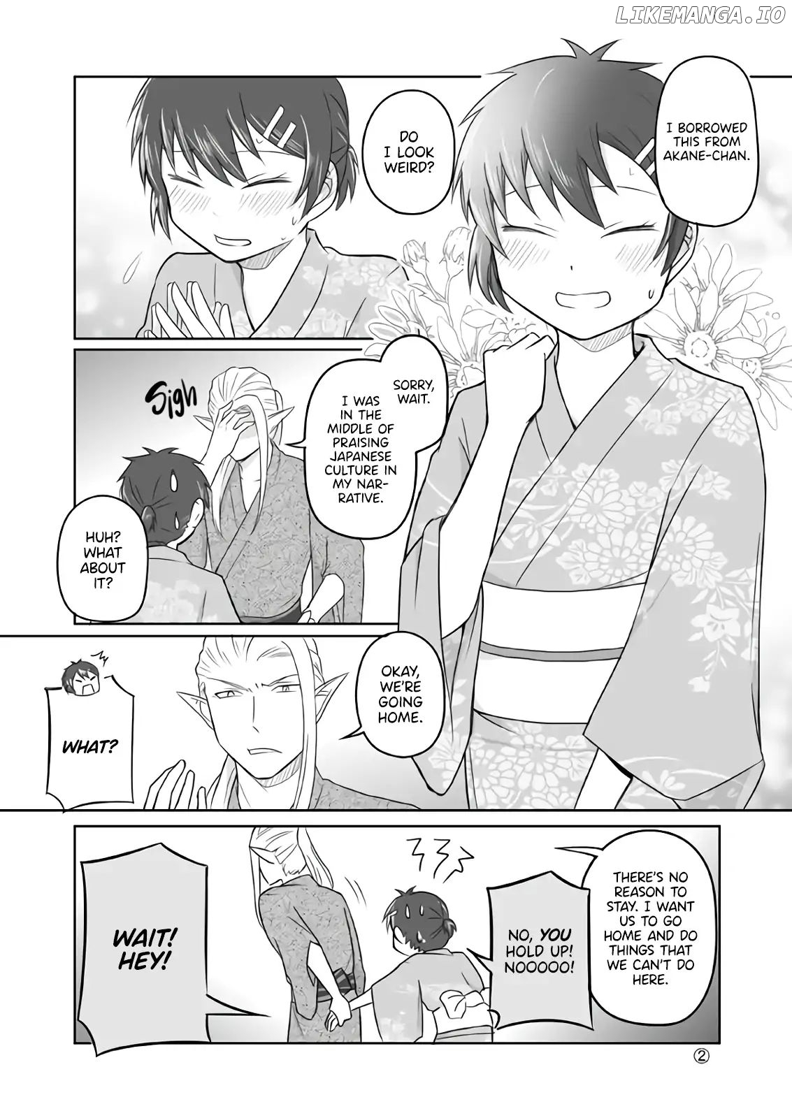 Elf Boyfriend & Boyish Girlfriend chapter 7 - page 2