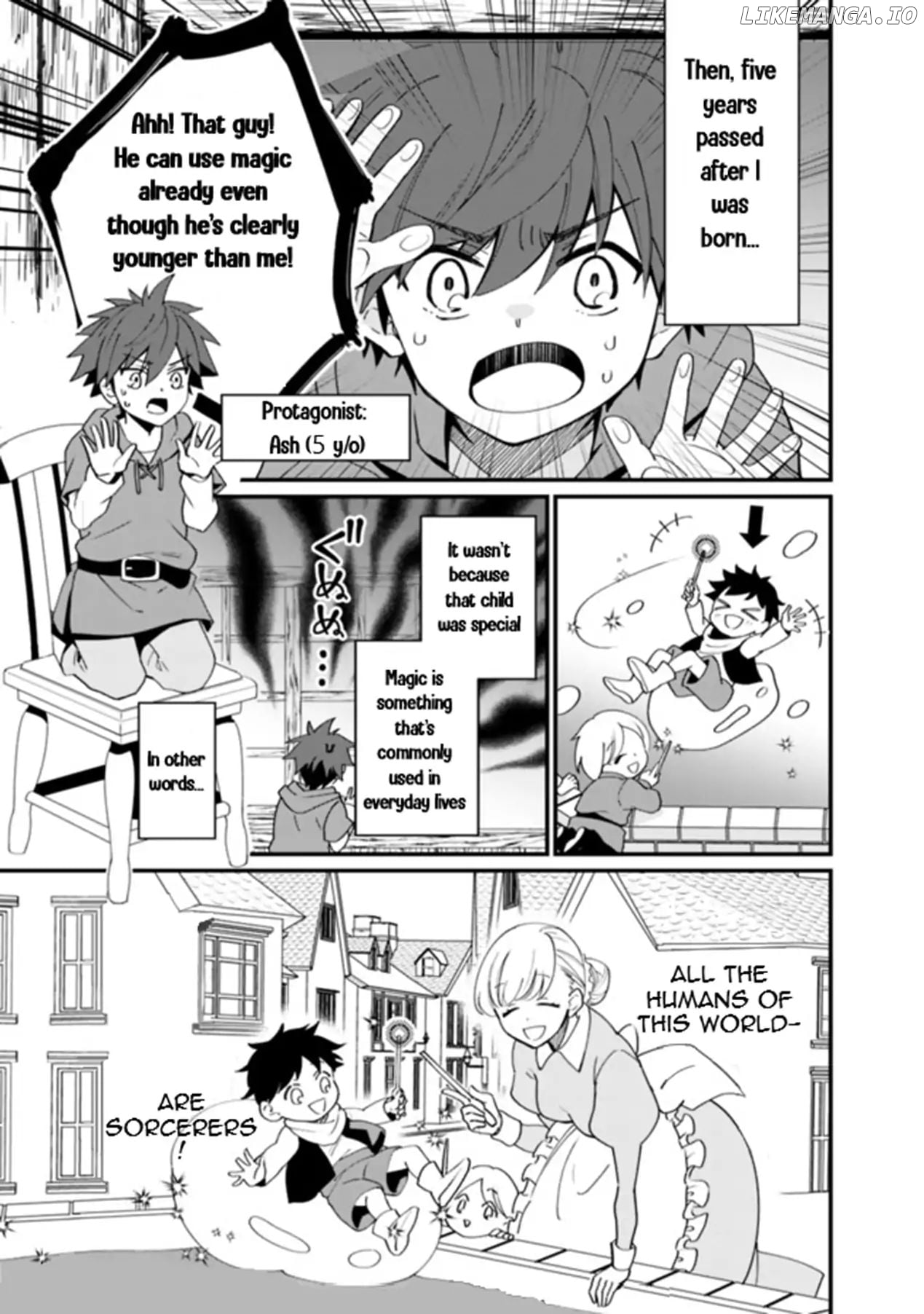The World's Strongest Fighter Who Tried Too Hard Living A Leisure Life In A World Of Magic chapter 1 - page 5